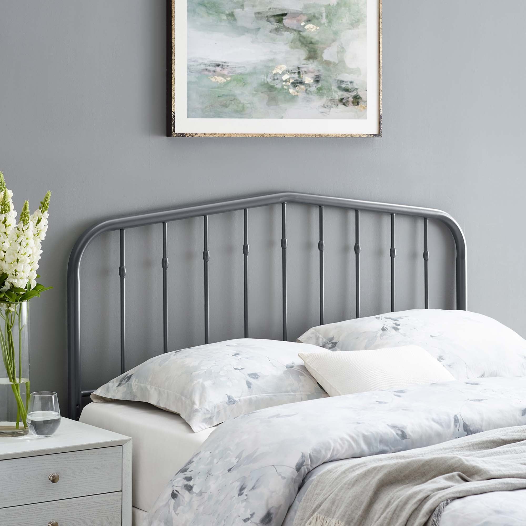 Lennon Metal Twin Headboard