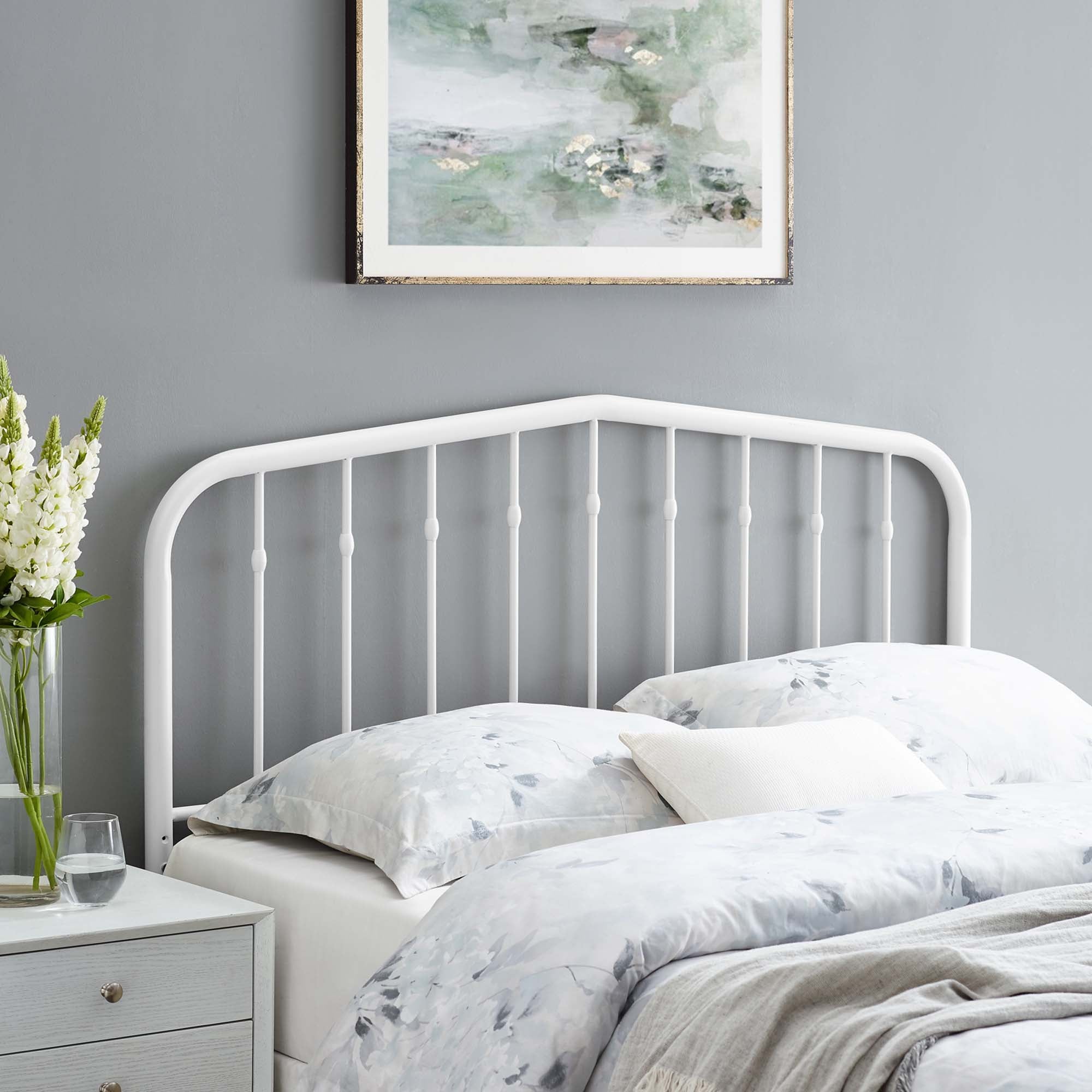 Lennon Metal Twin Headboard