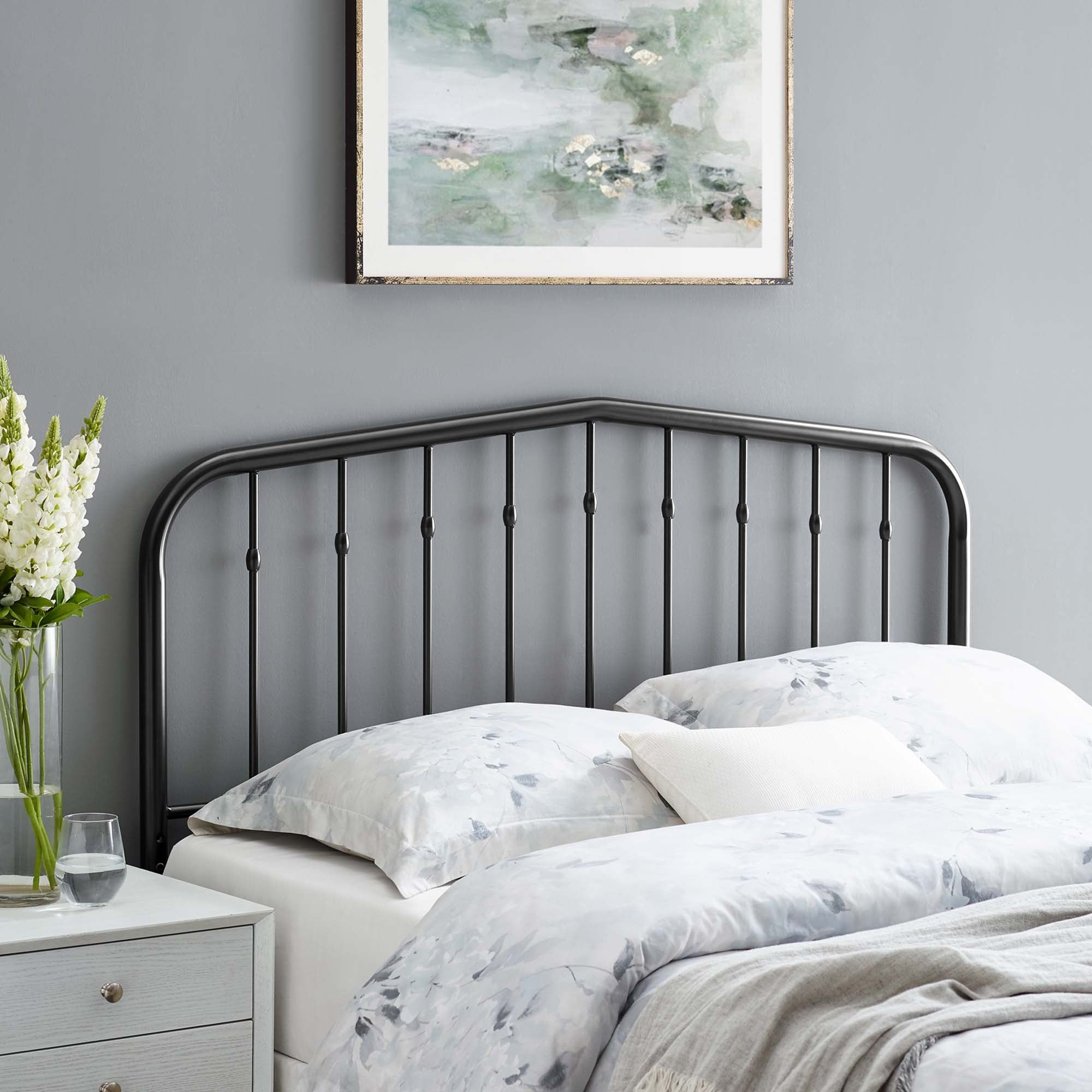Lennon Metal Full Headboard