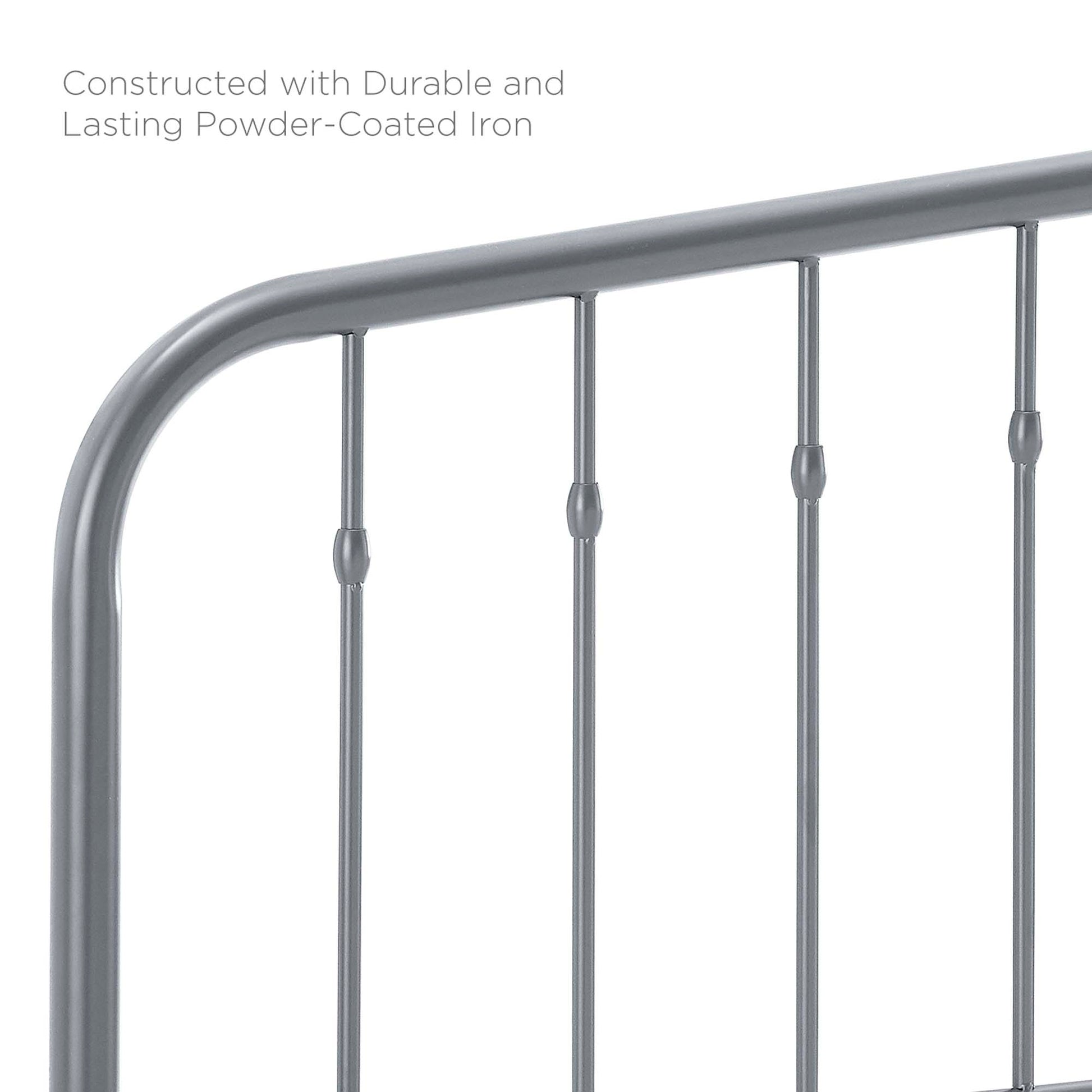 Lennon Metal Full Headboard
