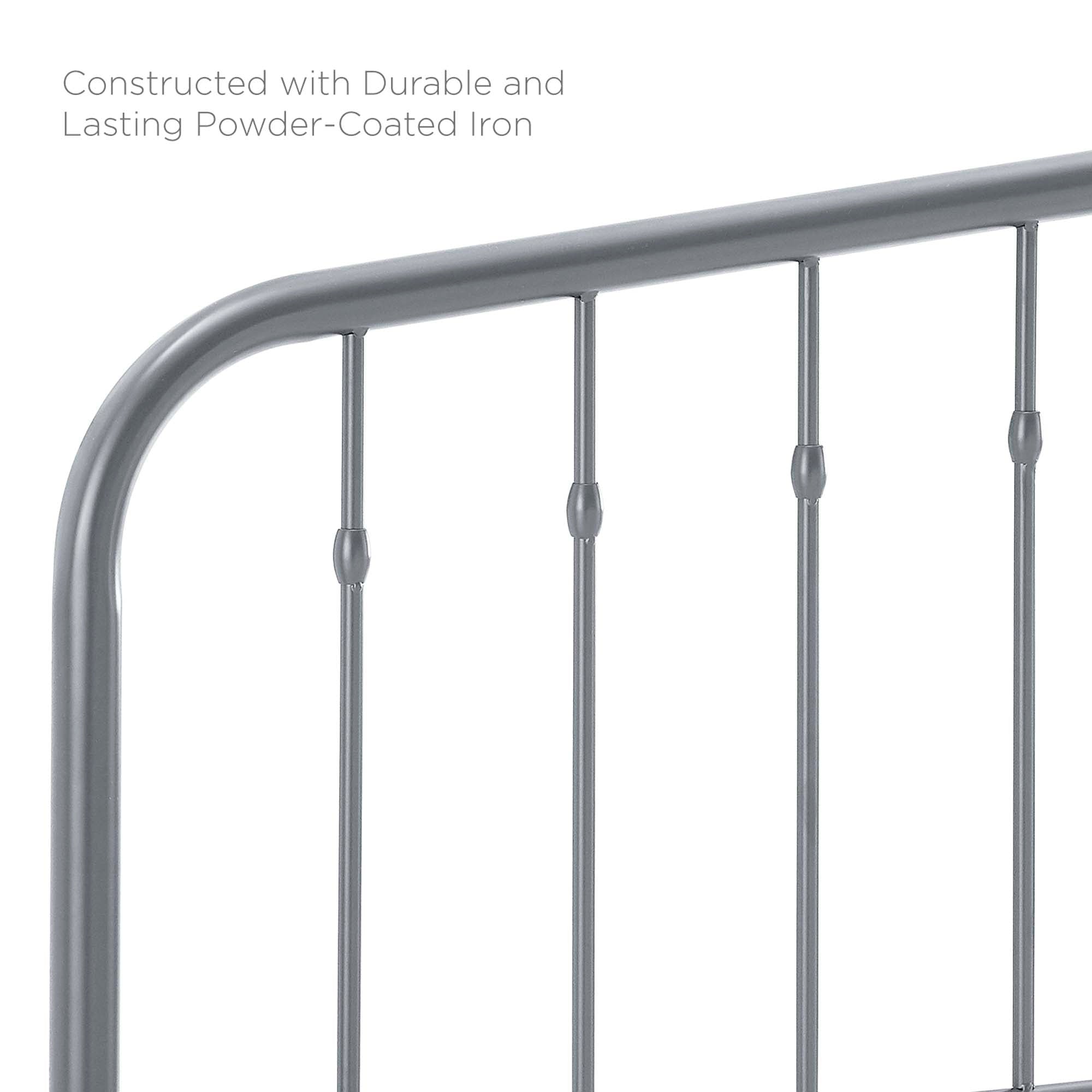 Lennon Metal Full Headboard