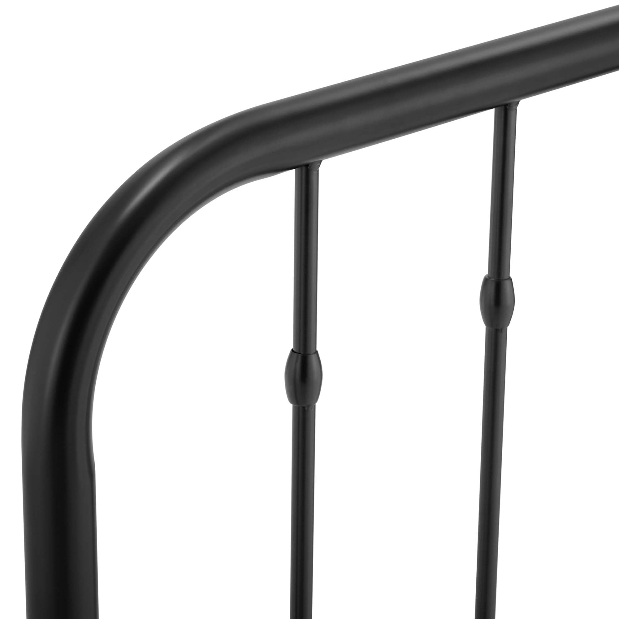Lennon Metal Headboard - White