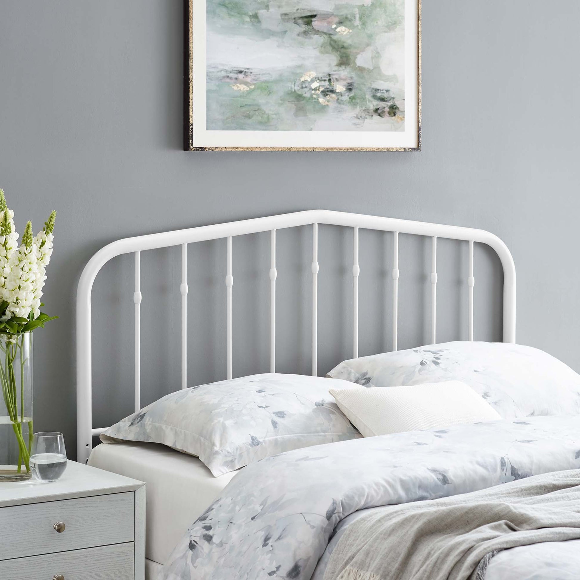 Lennon Metal King Headboard