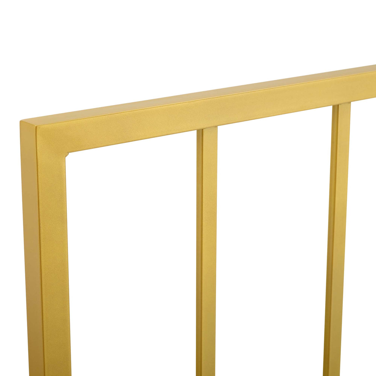 Tatum Metal Twin Headboard - Gold