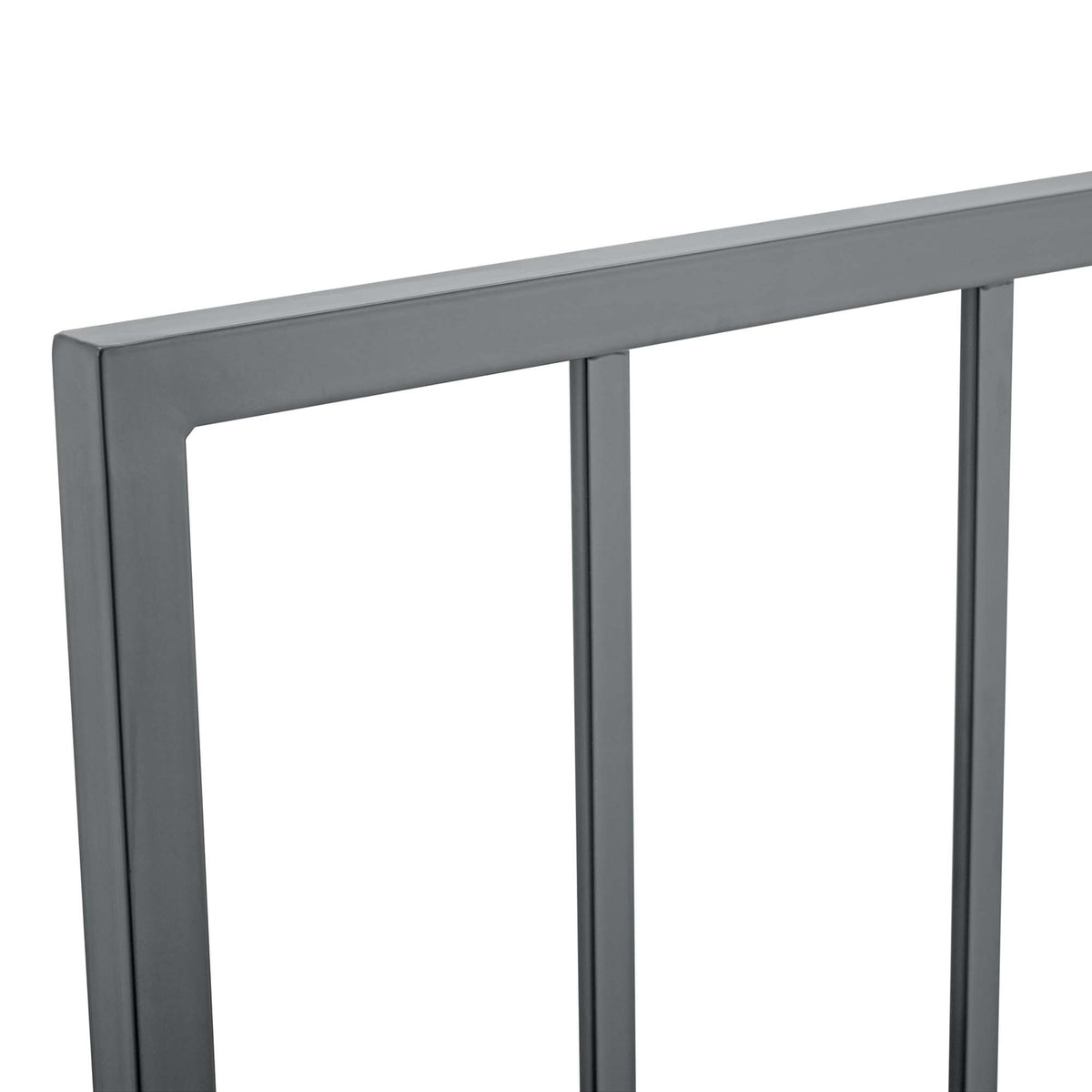 Tatum Metal Twin Headboard - Gray