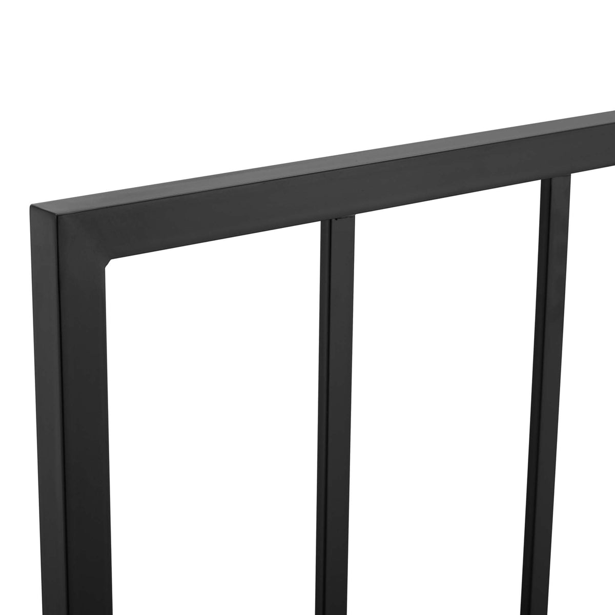 Tatum Metal King Headboard - Black