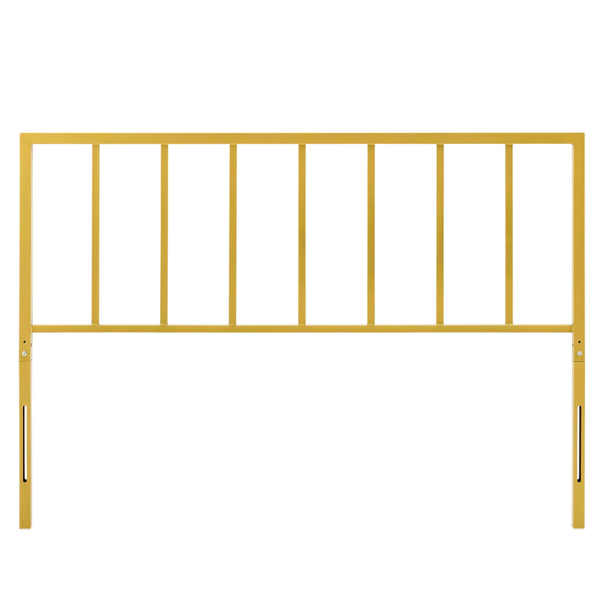 Tatum Metal King Headboard - Gold