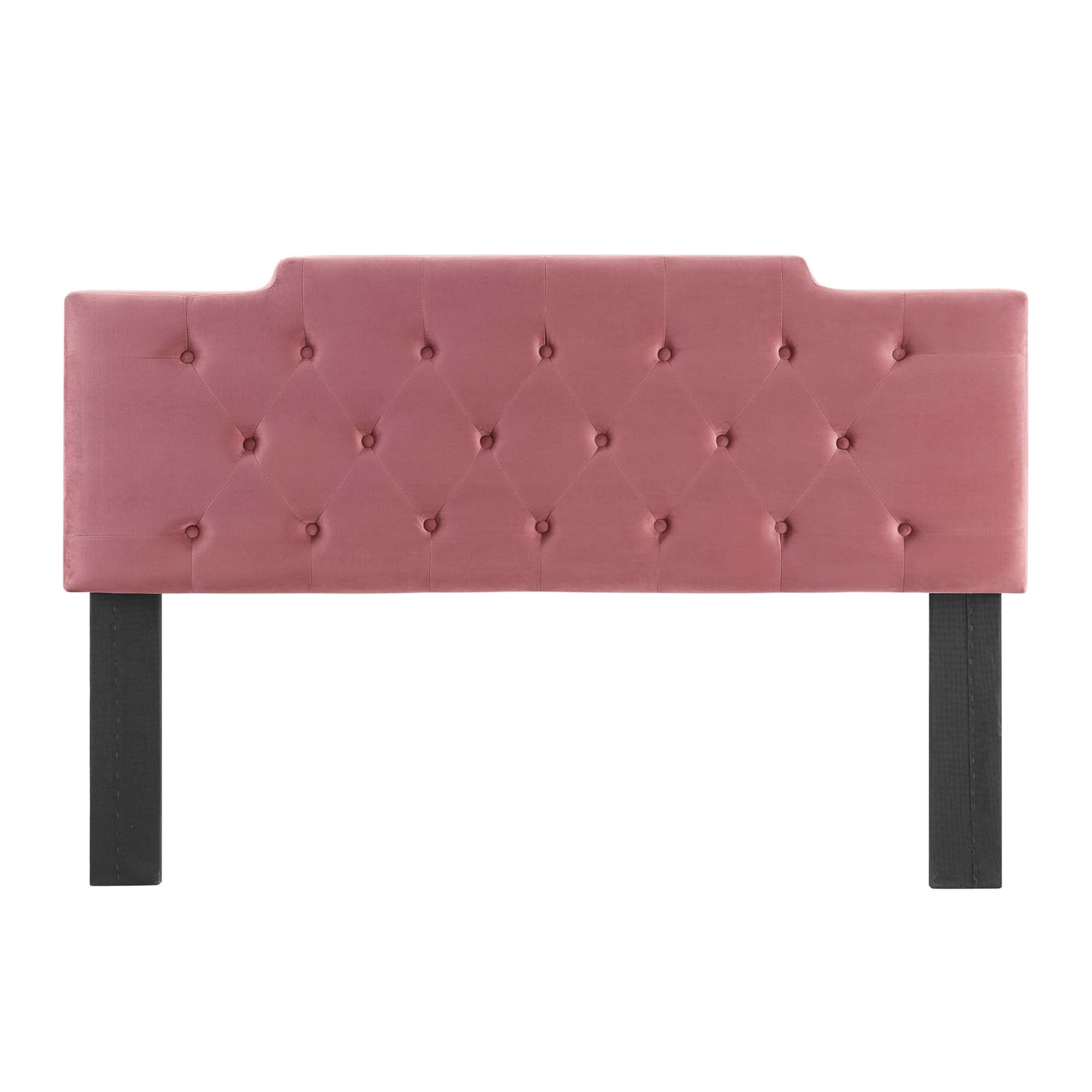 Juliet Tufted Performance Velvet King/California King Headboard - Navy