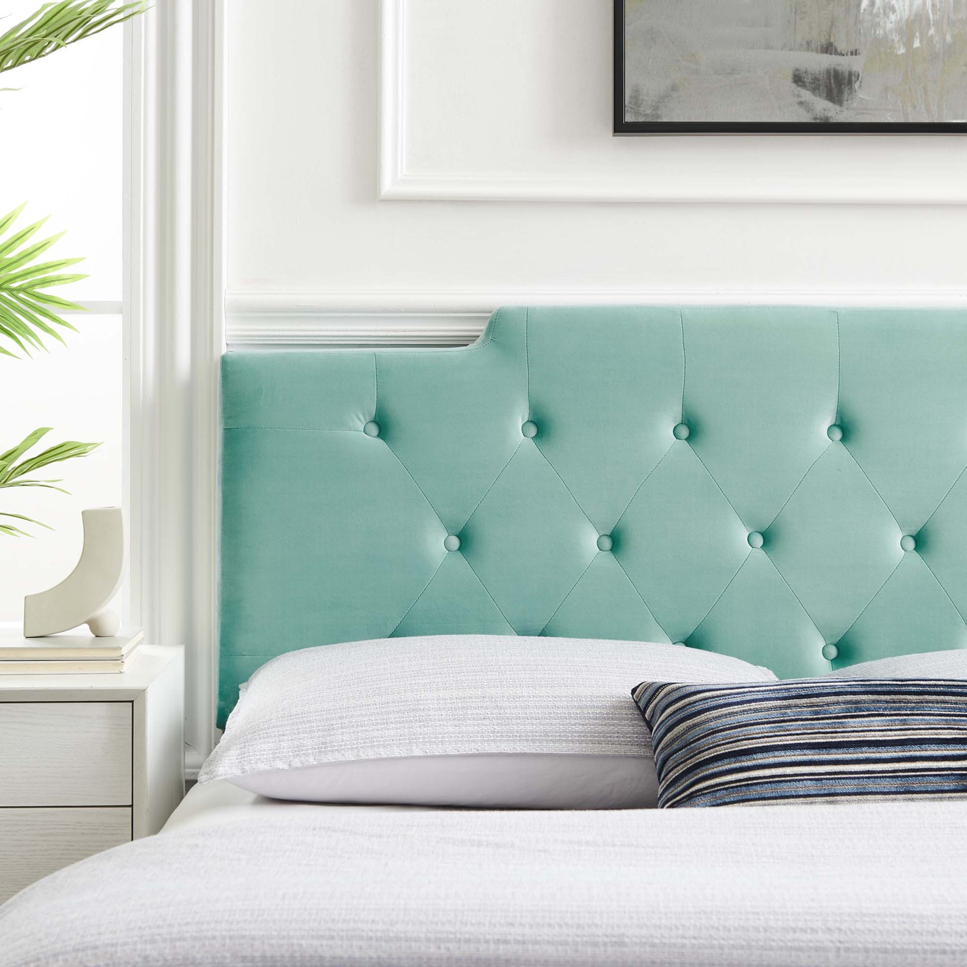 Juliet Tufted Performance Velvet King/California King Headboard