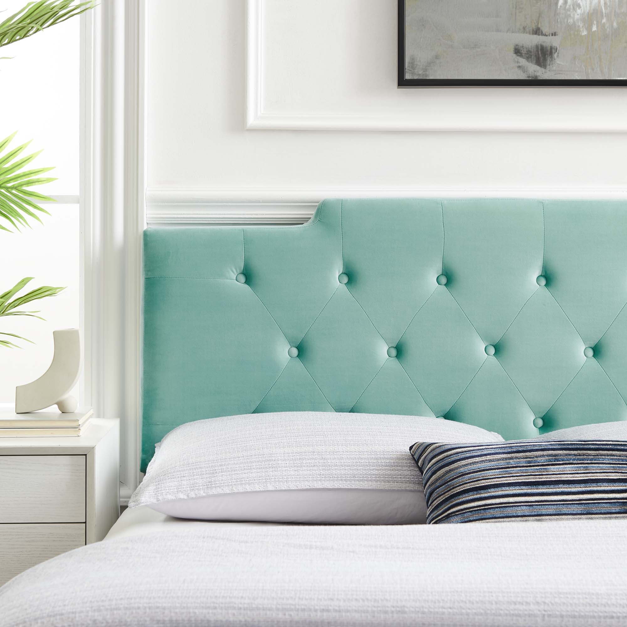 Juliet Tufted Performance Velvet King/California King Headboard