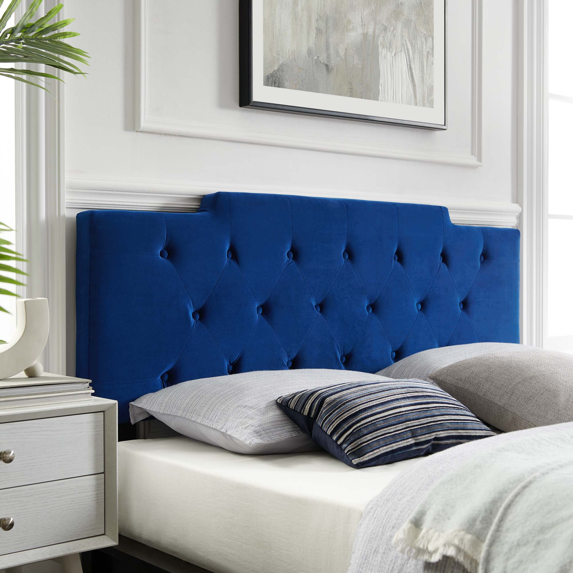 Juliet Tufted Performance Velvet King/California King Headboard