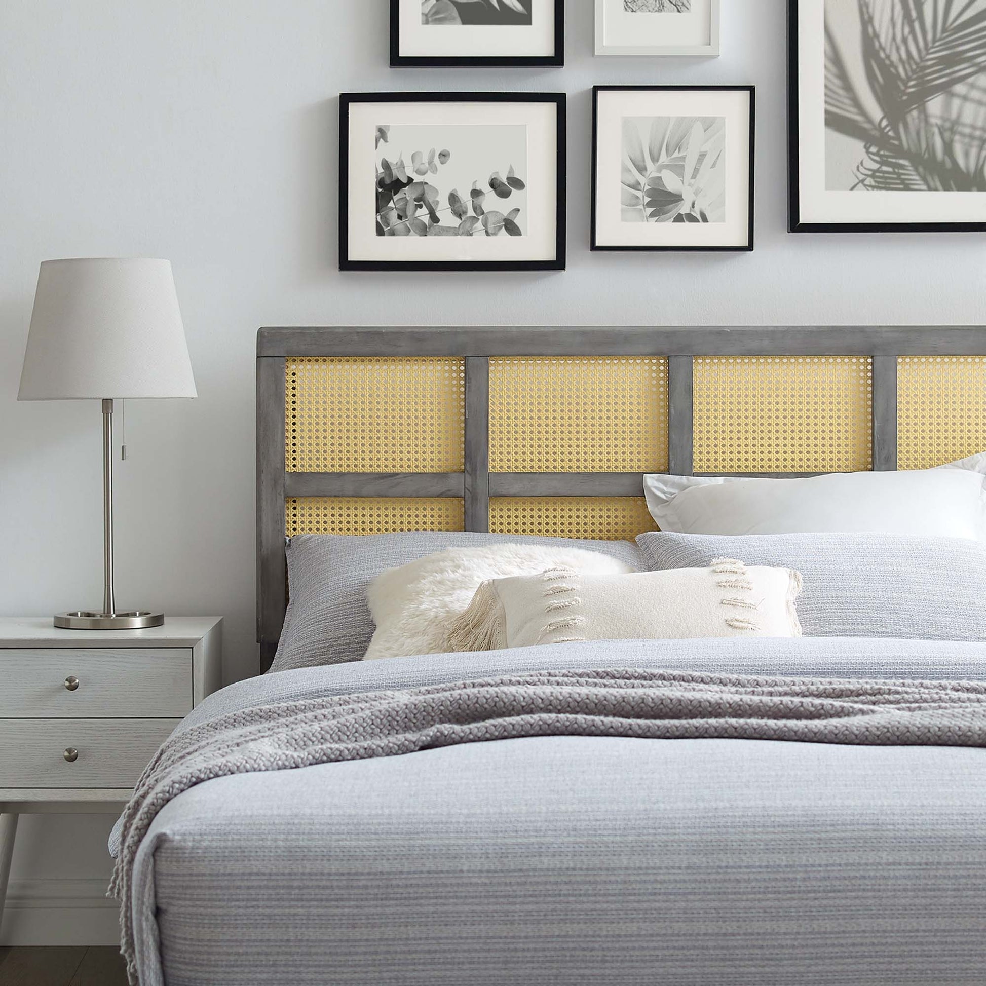Luana Cane Headboard