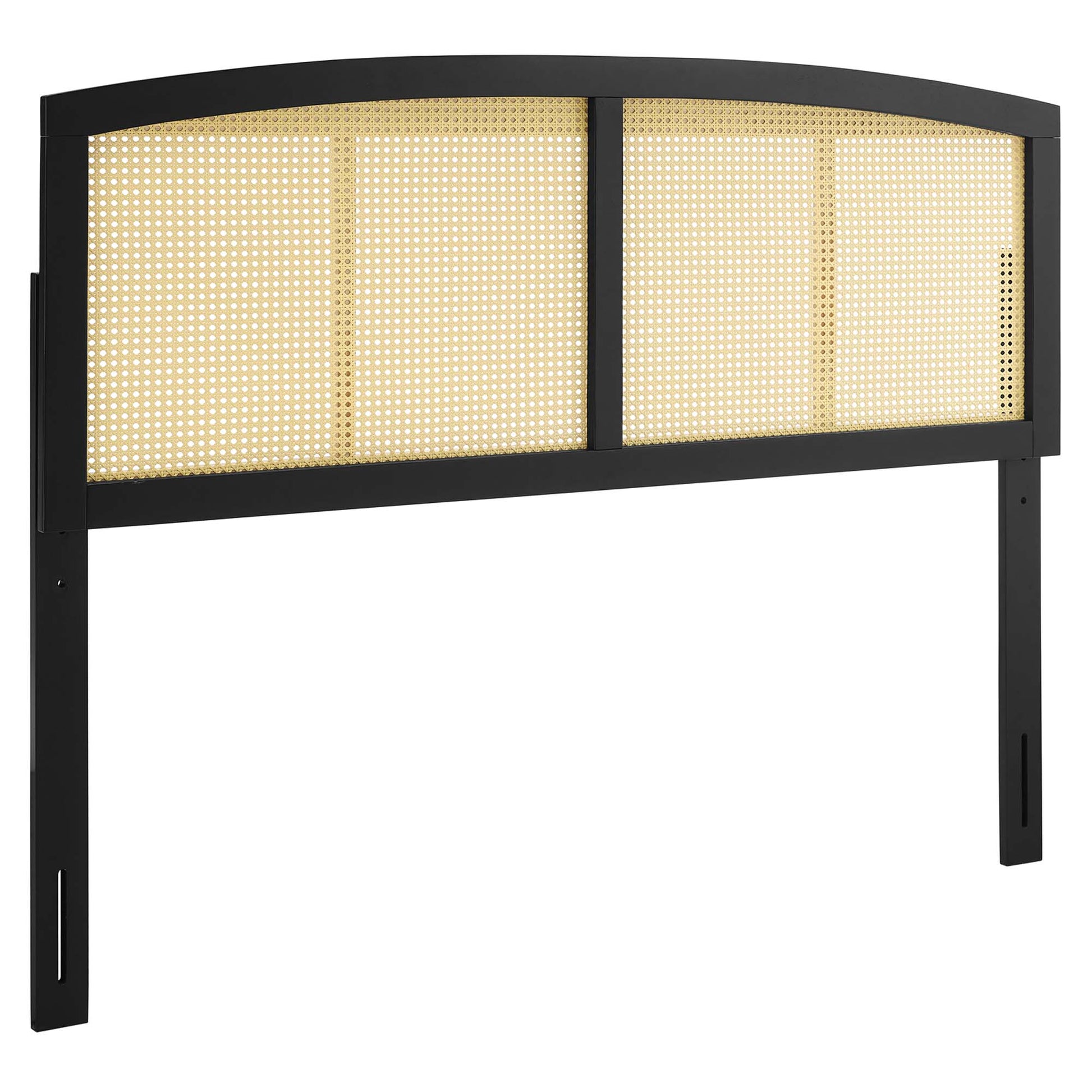 Halcyon Cane Headboard - Black