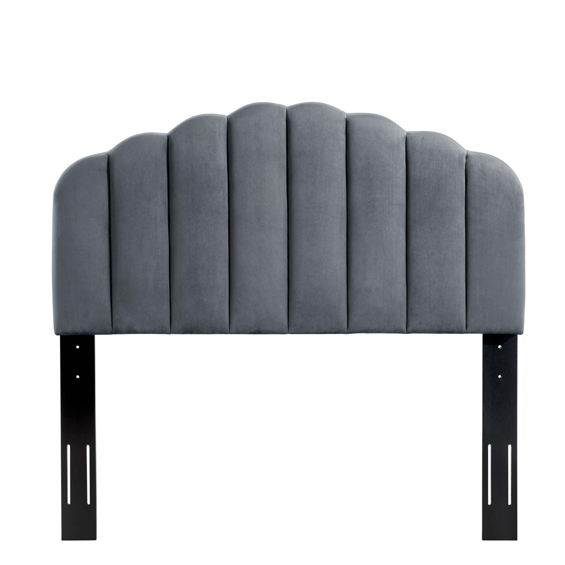 Veronique Performance Velvet Twin Headboard - Pink