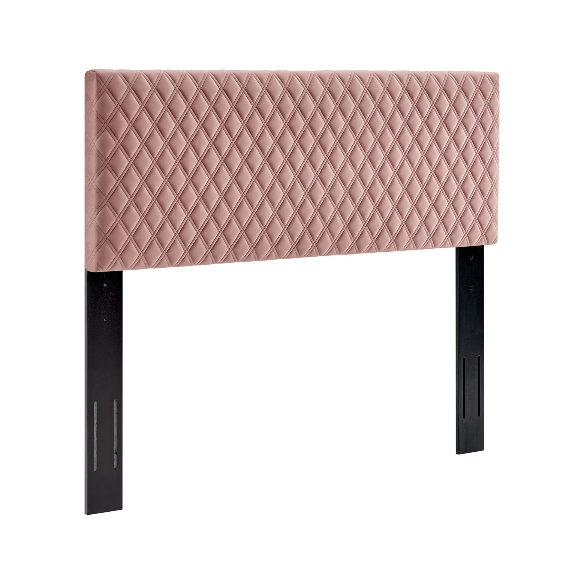 Angela Performance Velvet Headboard - Dusty Rose