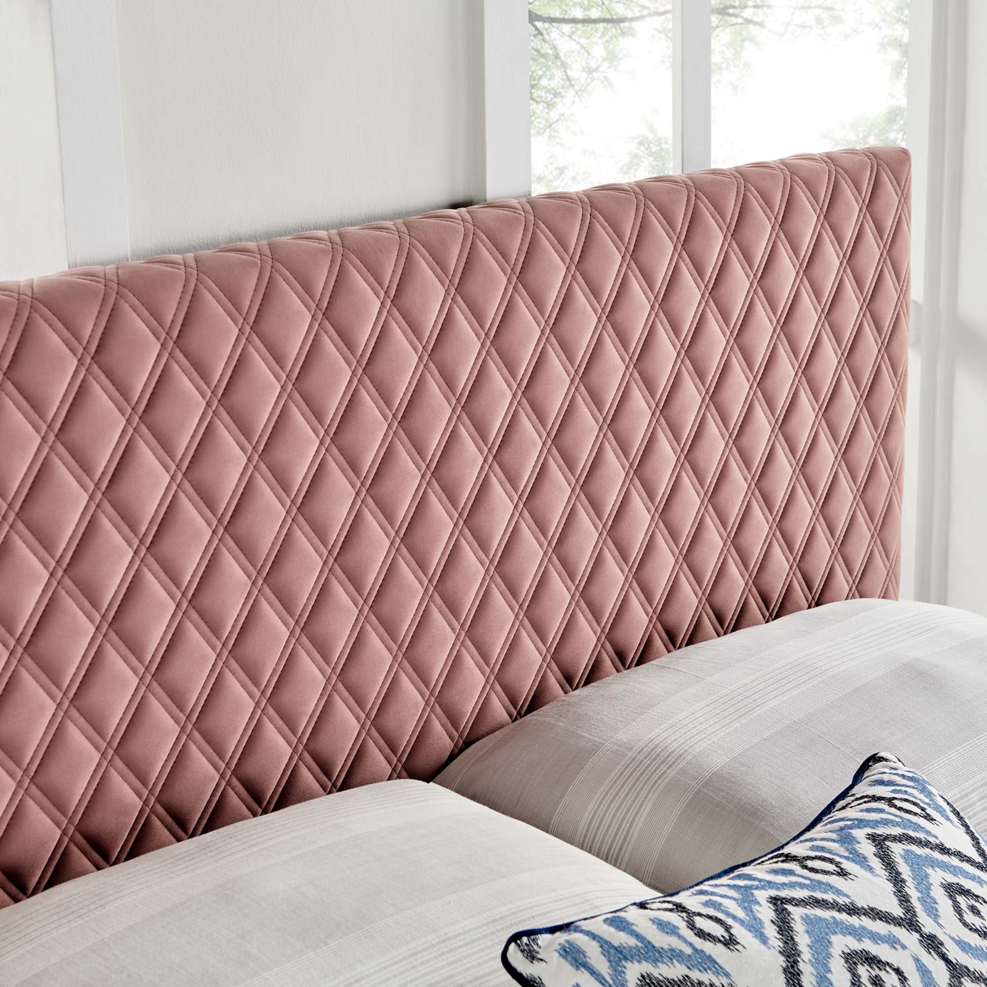 Angela Performance Velvet Headboard