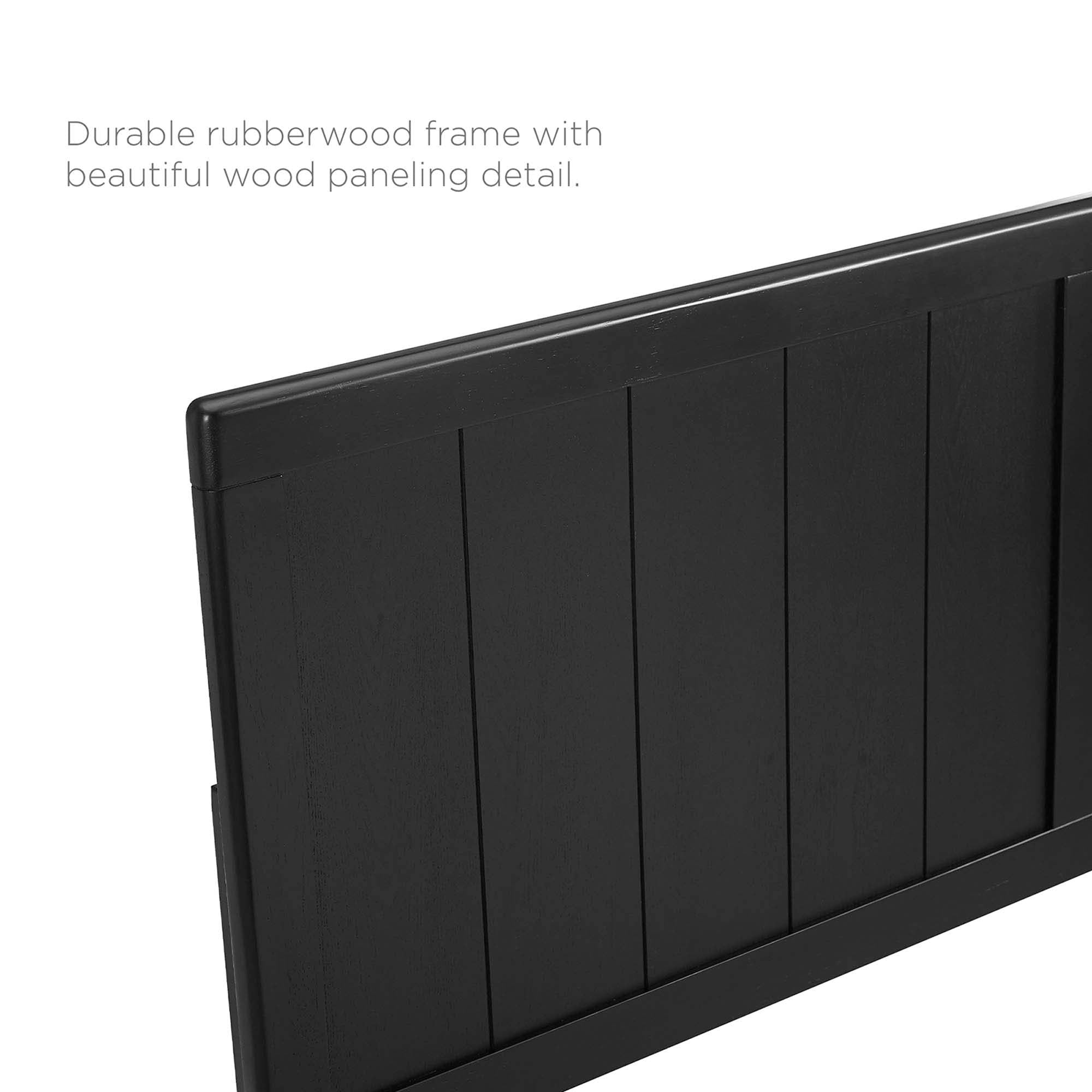 Robbie Wood Headboard - Gray