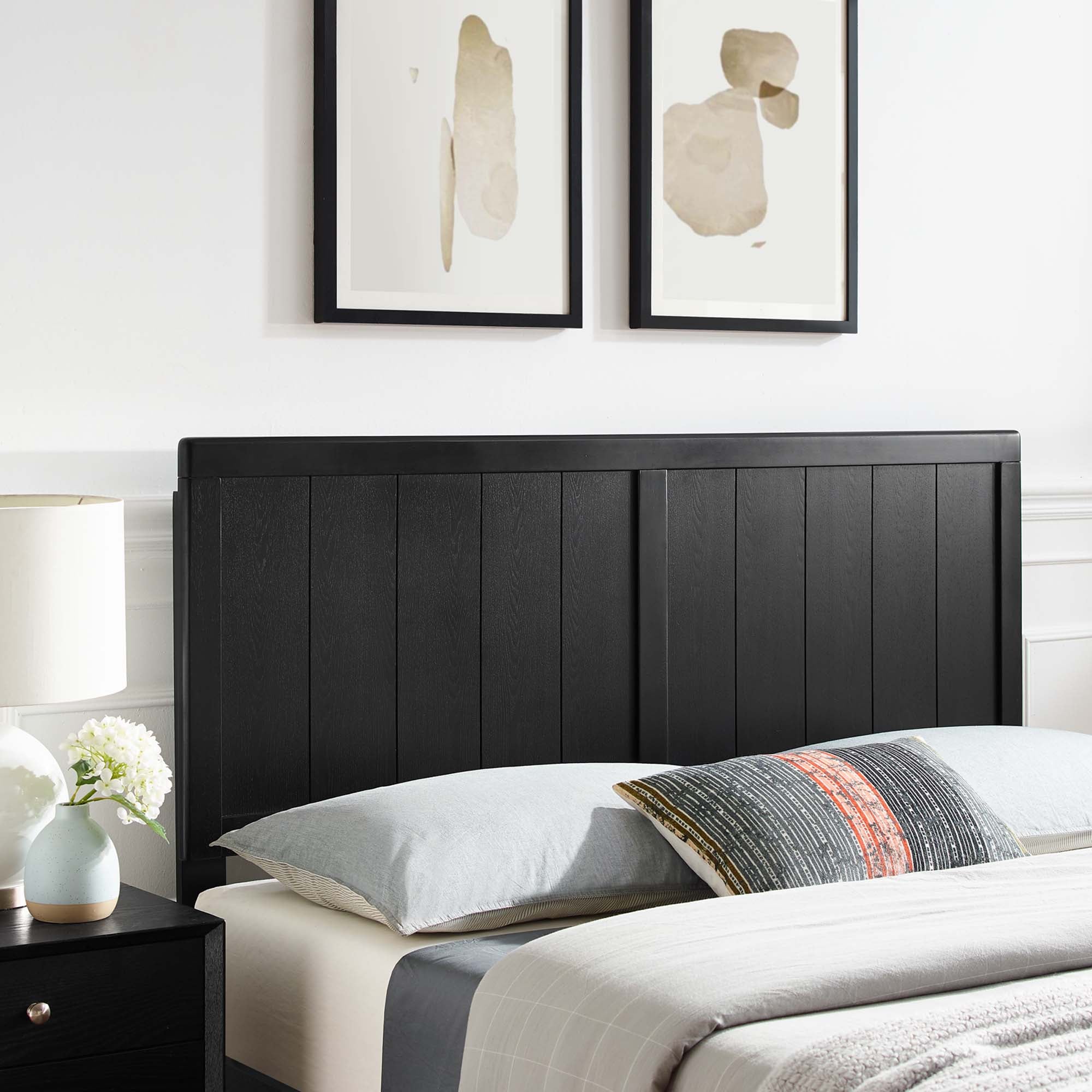 Robbie Wood Queen Headboard