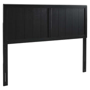 Robbie Wood King Headboard - Black