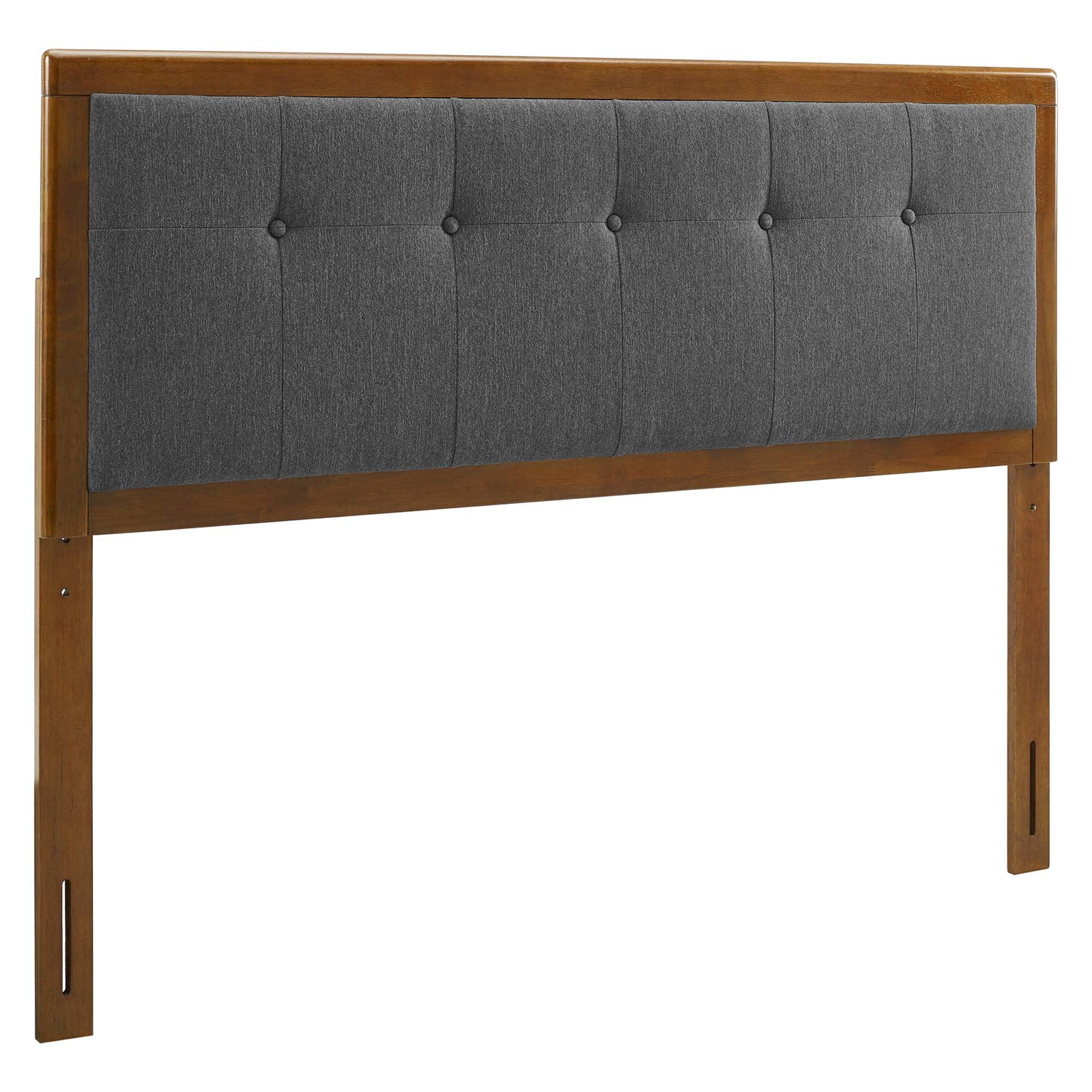 Willow Wood Full Platform Bed With Splayed Legs