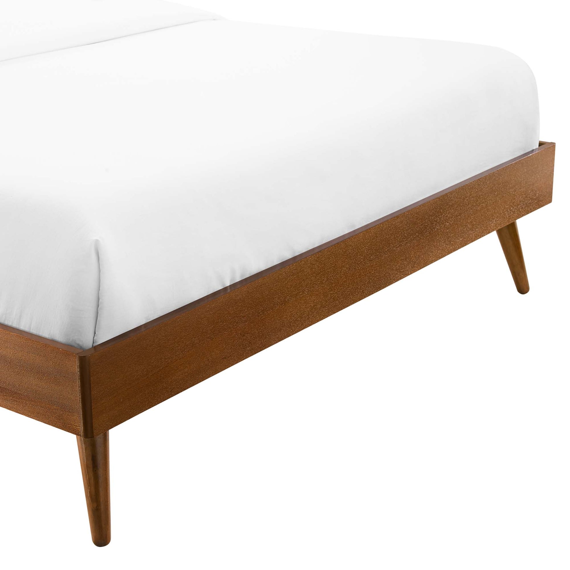 Margo Wood Full Platform Bed Frame