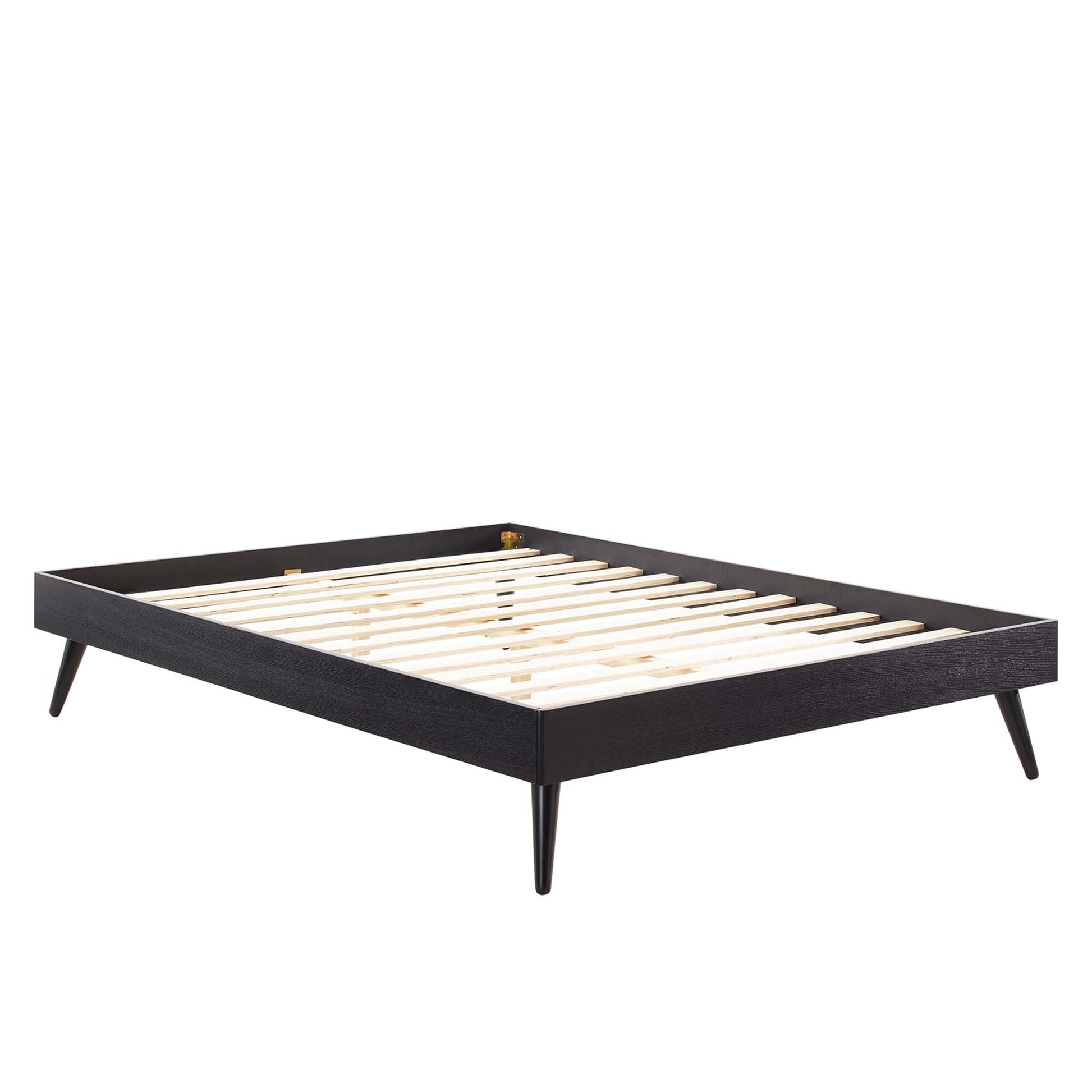 Margo Wood Queen Platform Bed Frame - Gray