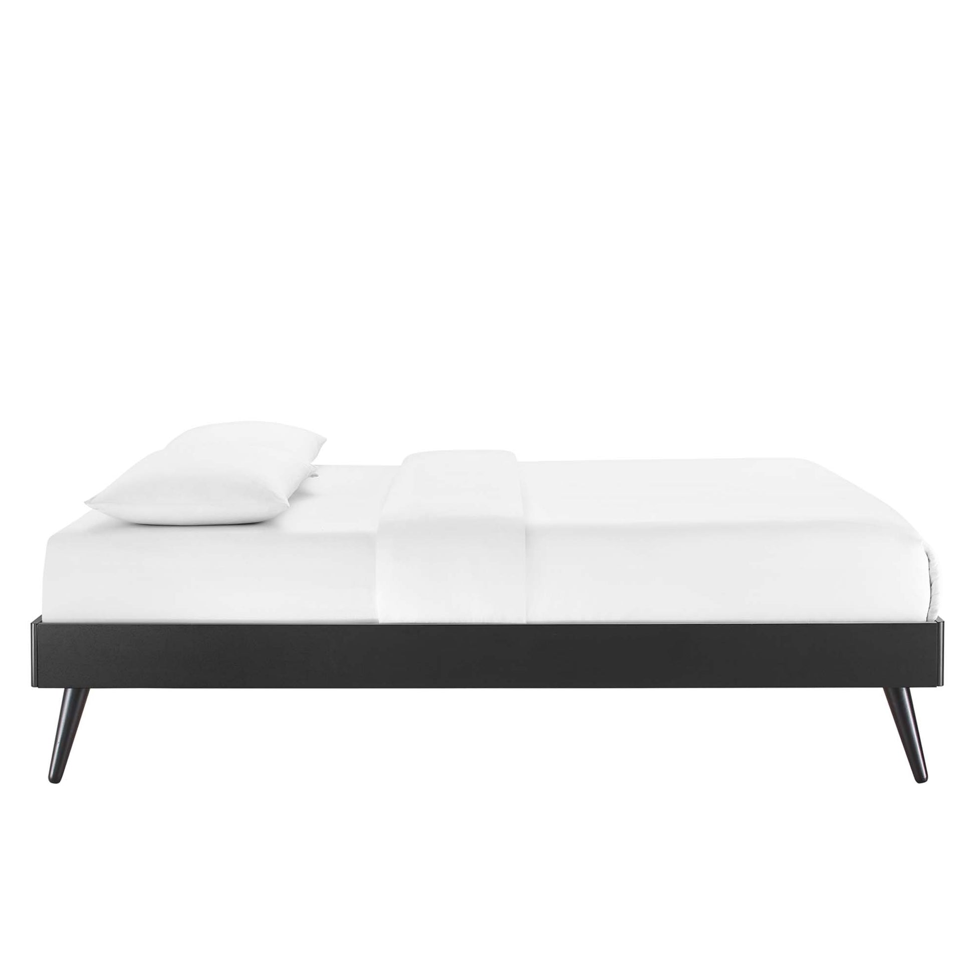 Margo Wood King Platform Bed Frame - Walnut