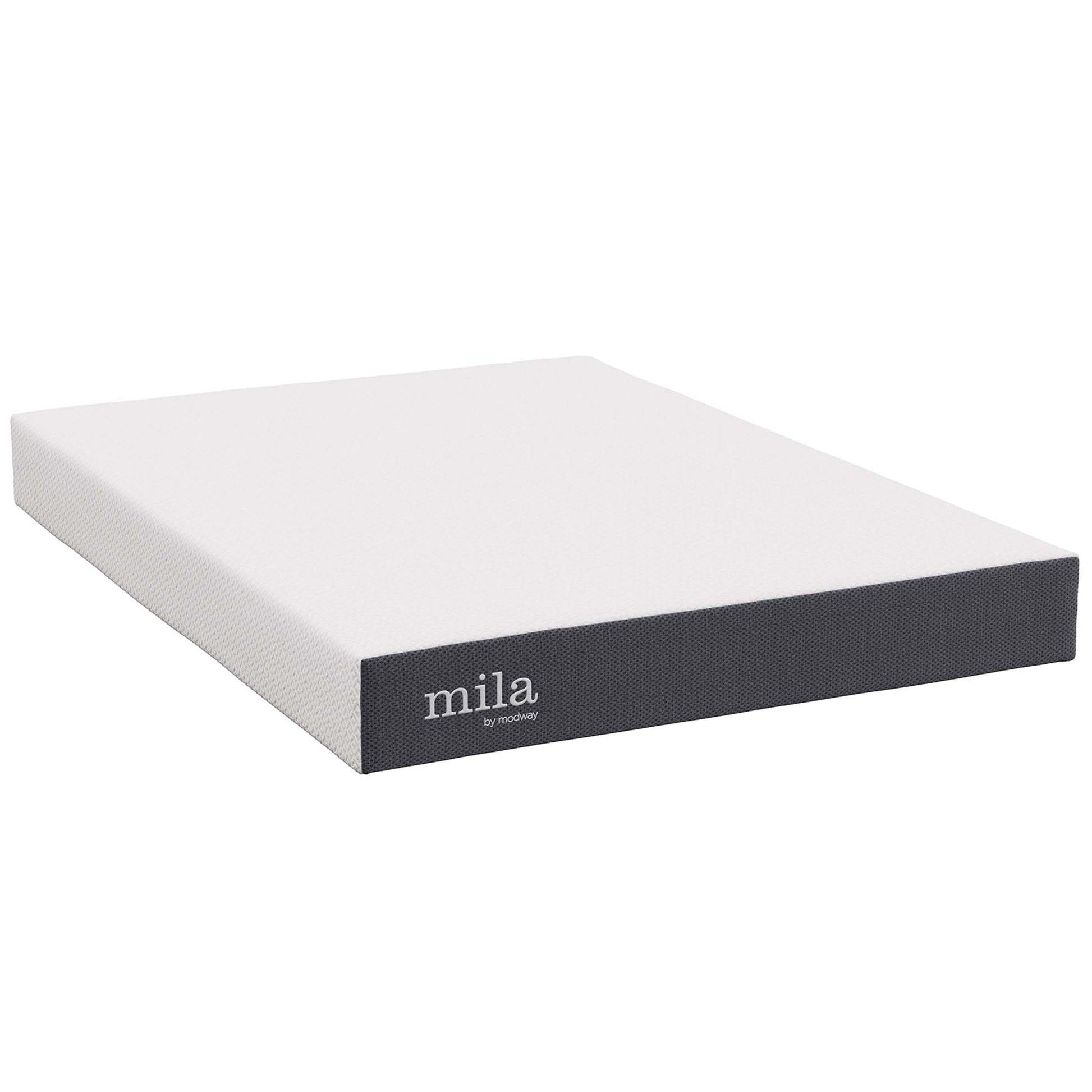 Mila 8" Full Mattress - Gray