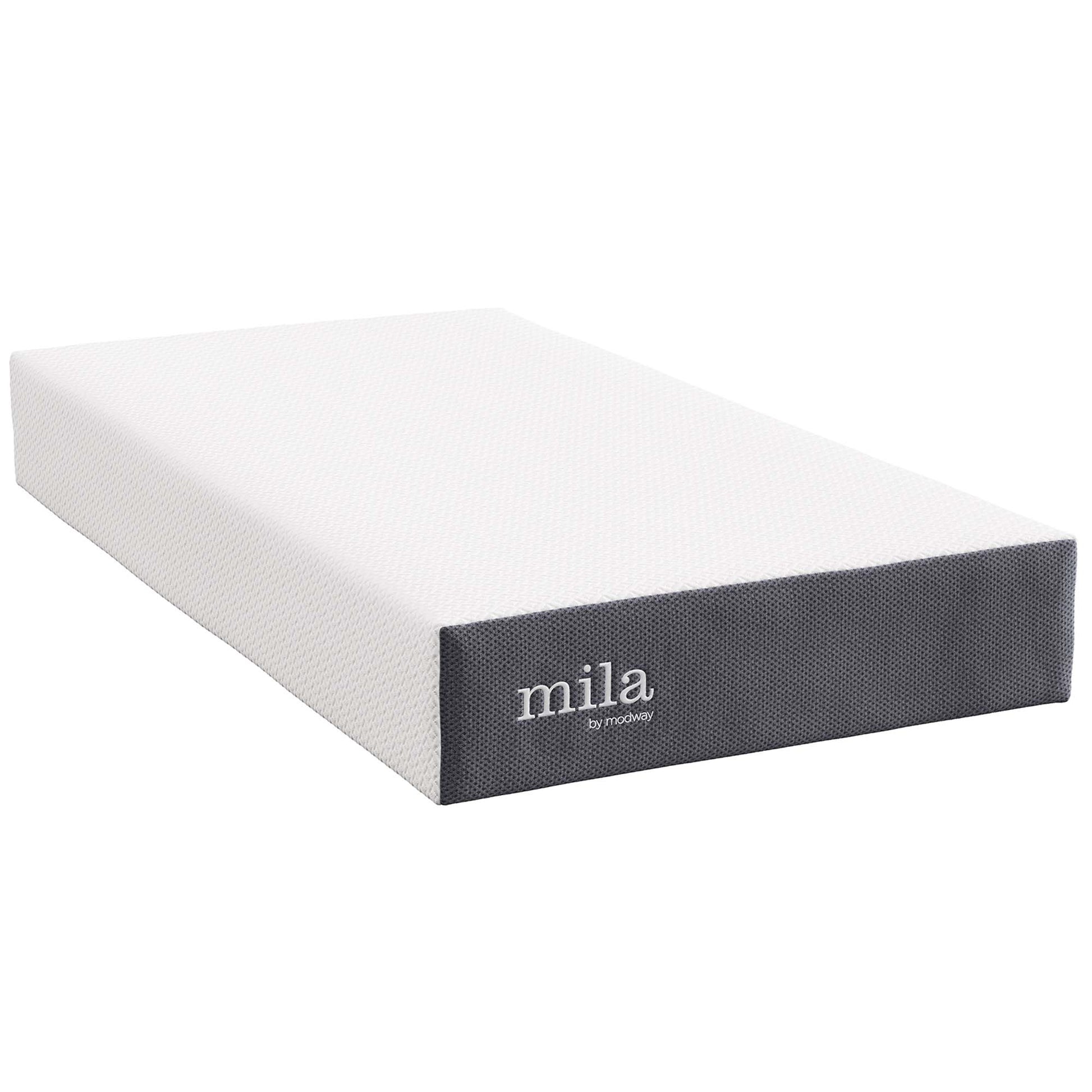 Mila 10" Twin Mattress - Gray