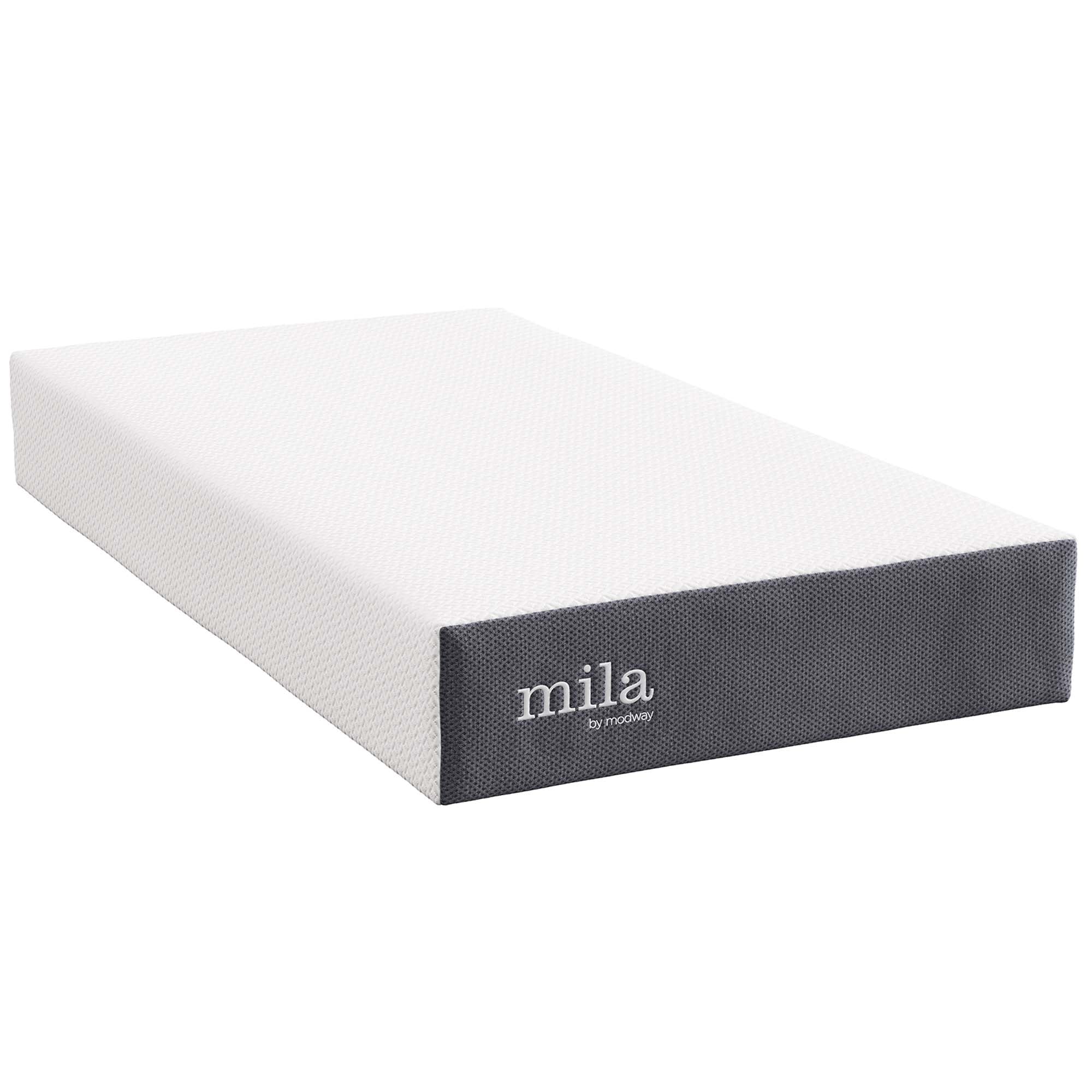 Mila 10" Twin Mattress - Gray