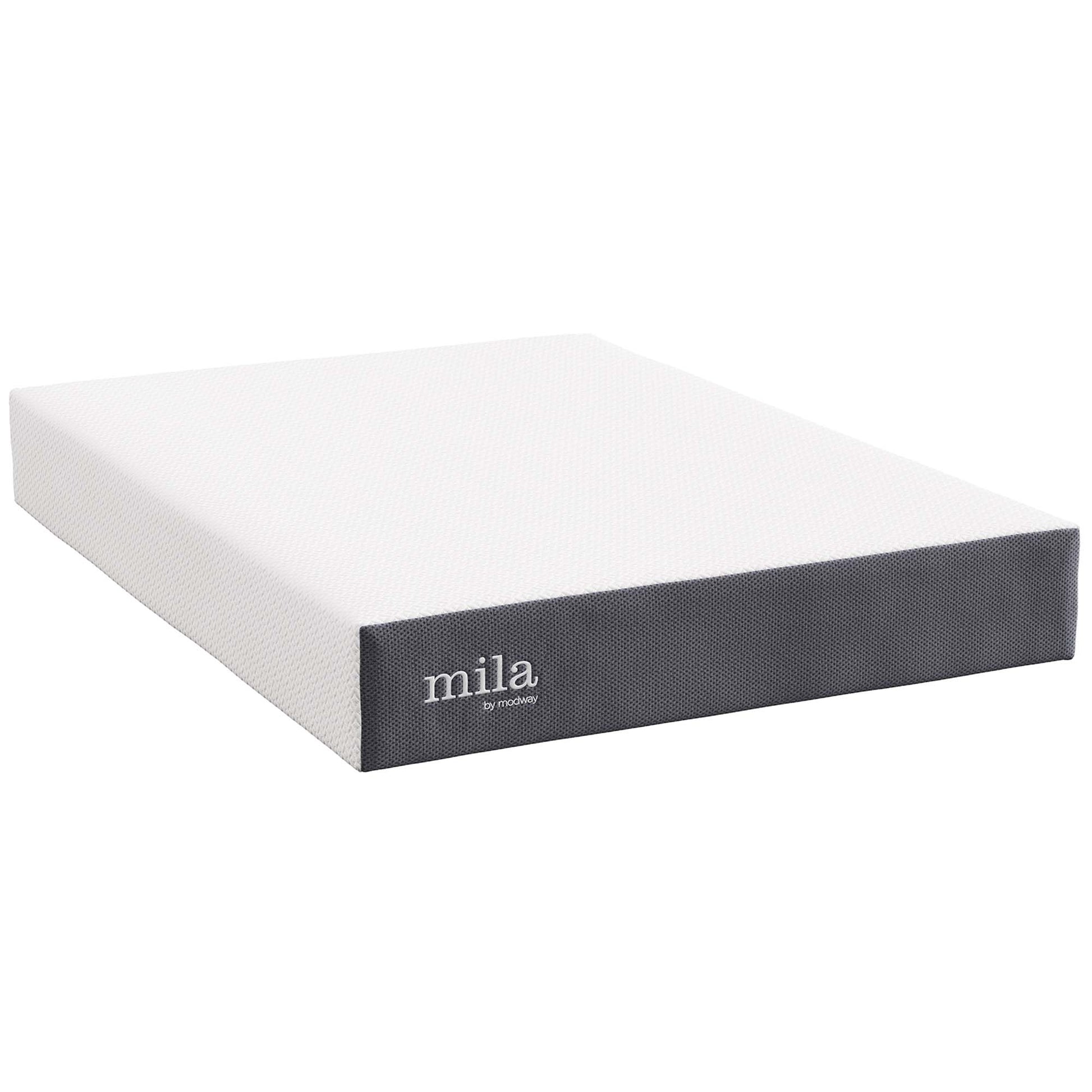 Mila 10" Full Mattress - Gray
