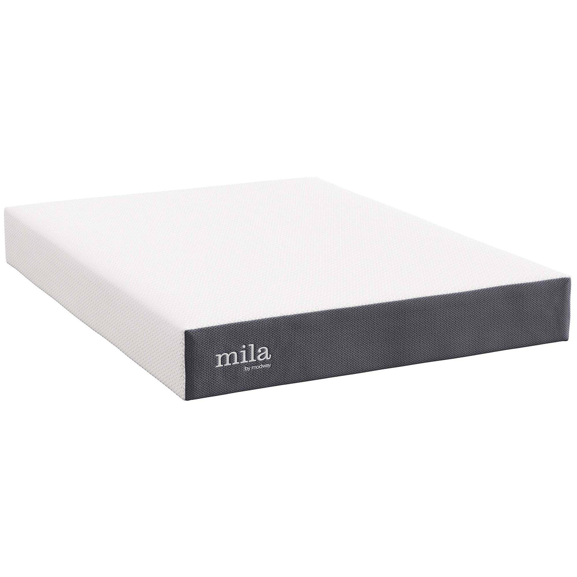 Mila 10" Queen Mattress - Gray