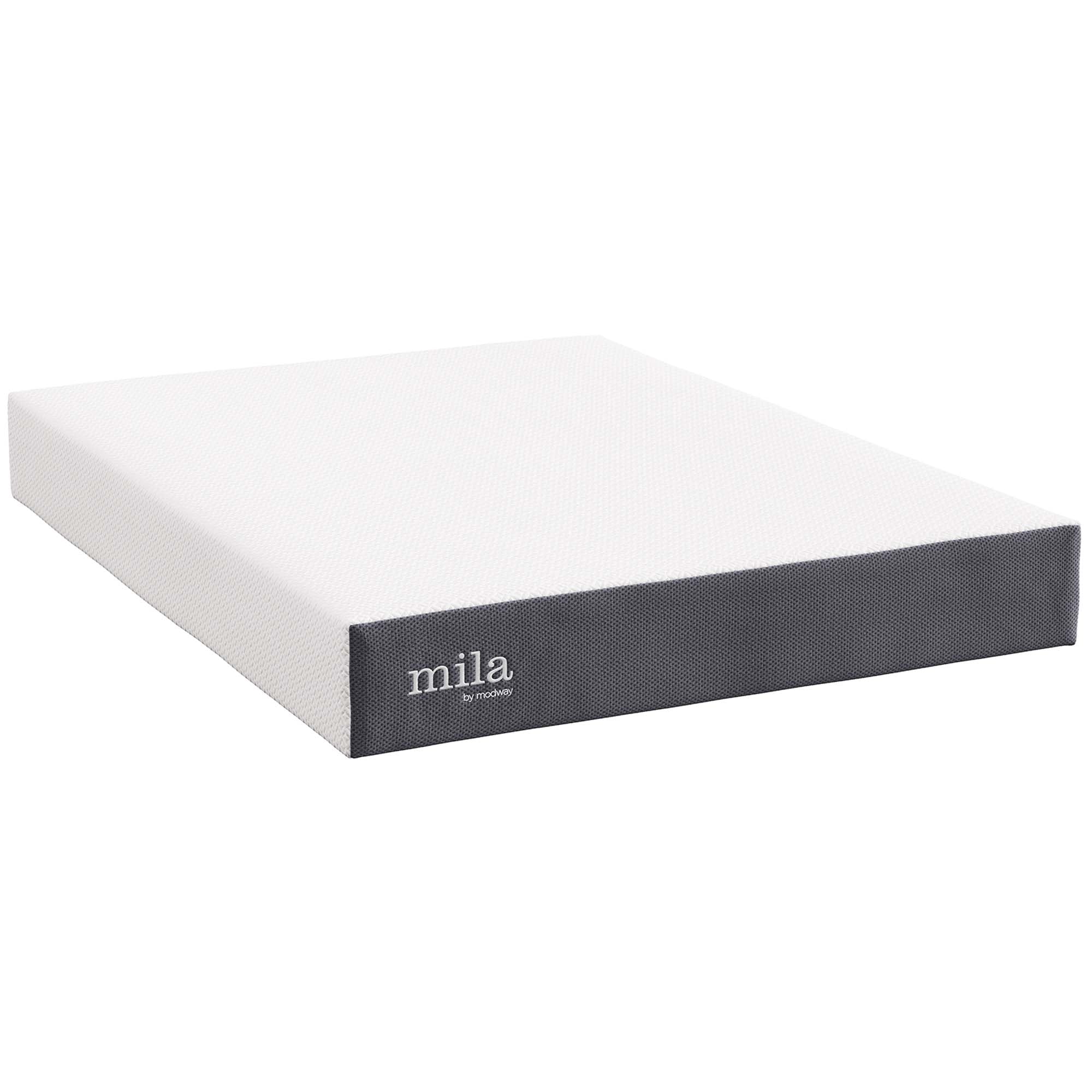 Mila 10" Queen Mattress - Gray