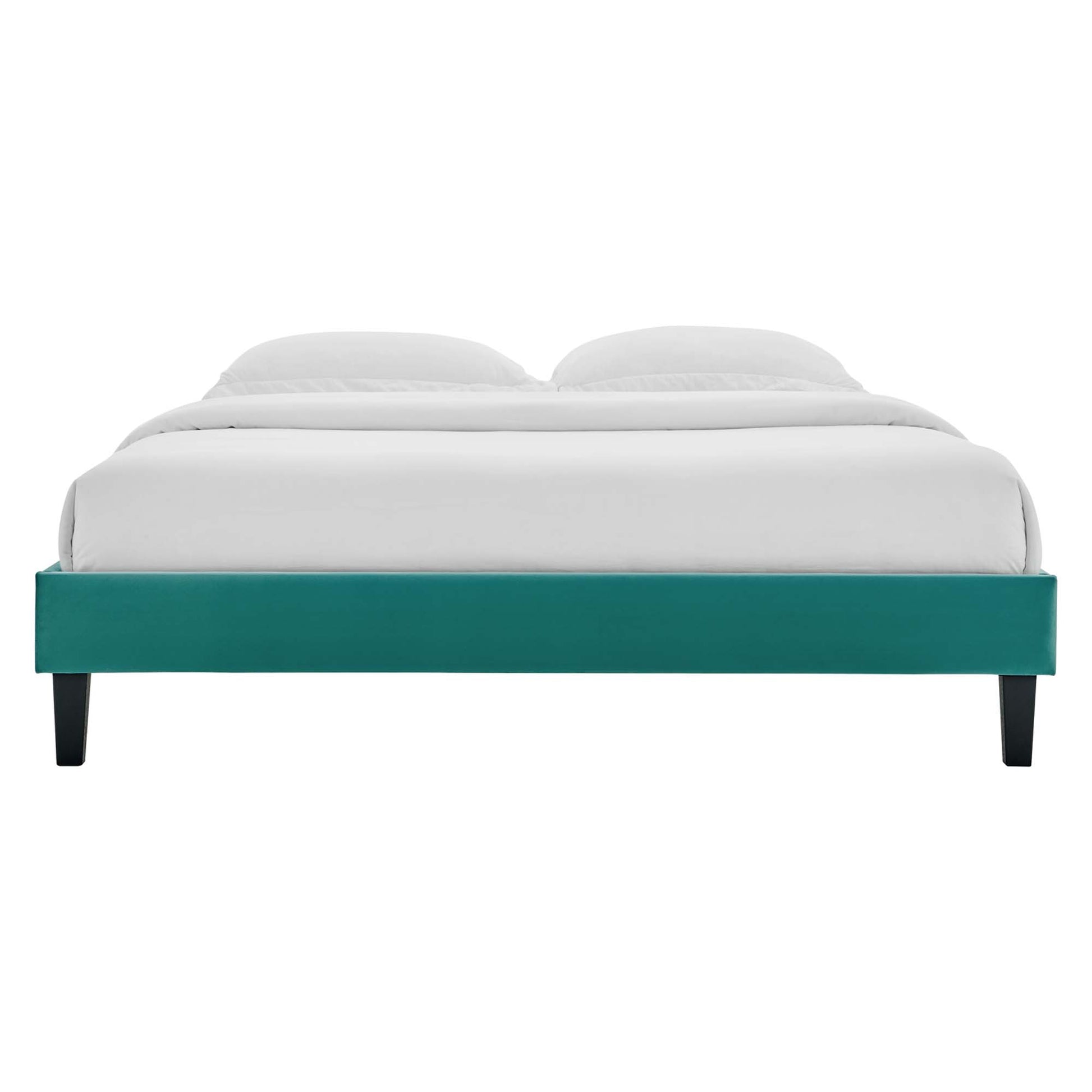 Juniper Channel Tufted Performance Velvet Full Platform Bed