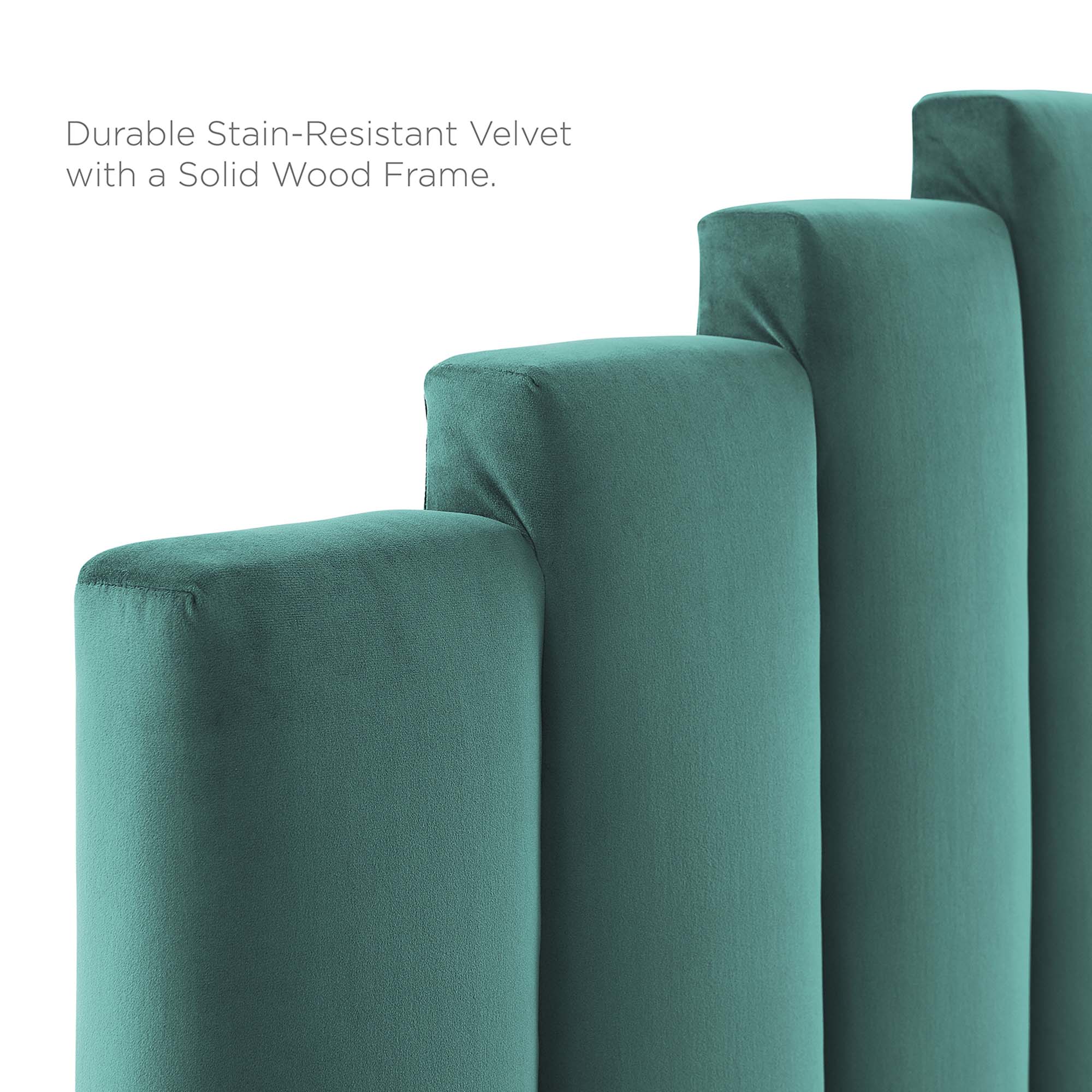 Noelle Performance Velvet Headboard