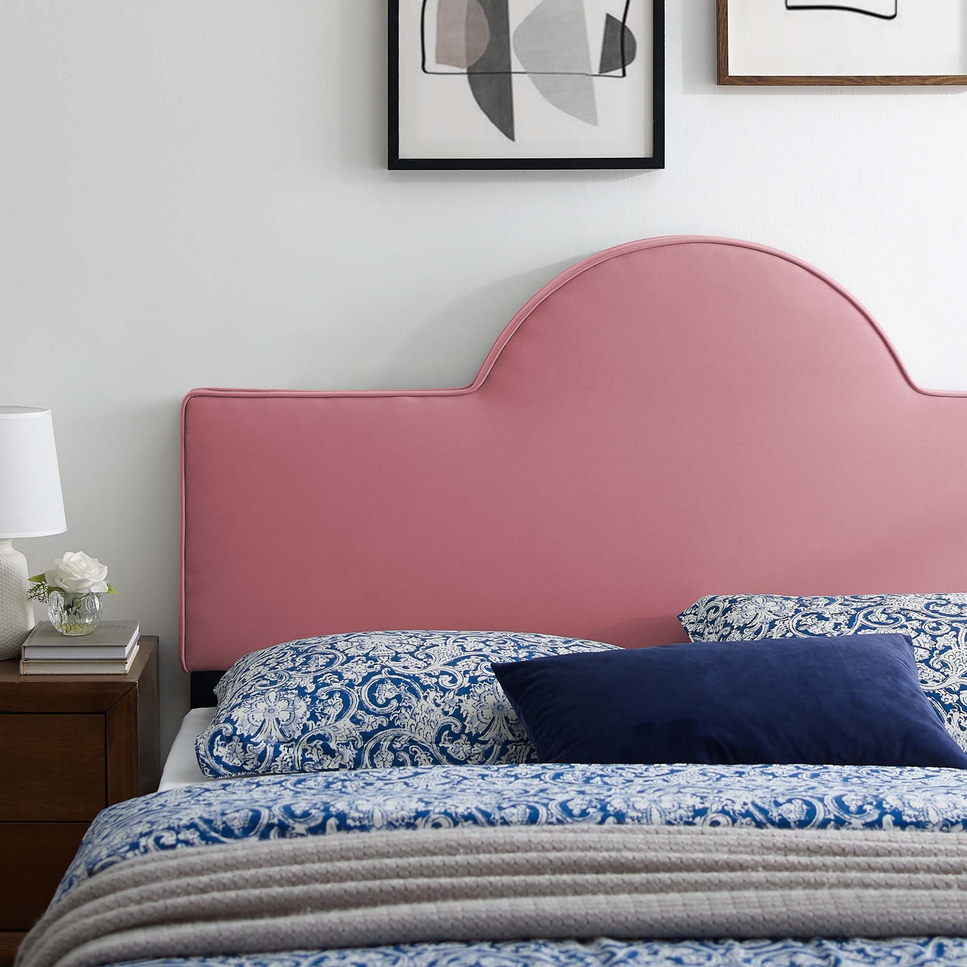 Dawn Performance Velvet King/California King Headboard