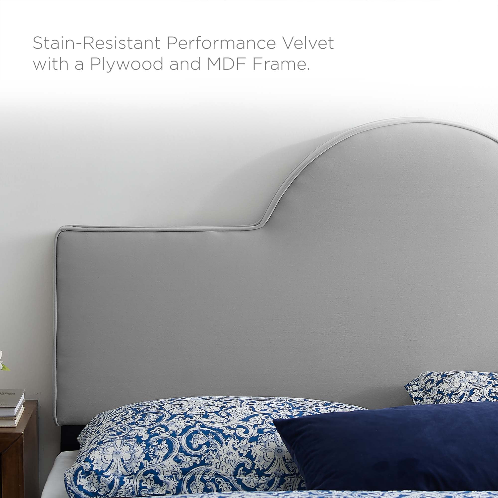 Dawn Performance Velvet King/California King Headboard