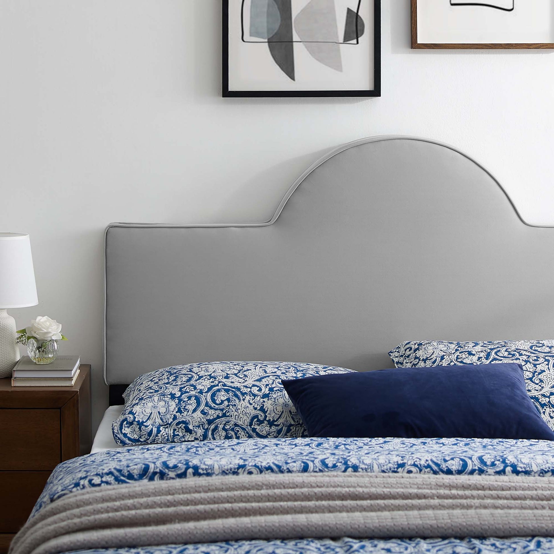 Dawn Performance Velvet King/California King Headboard