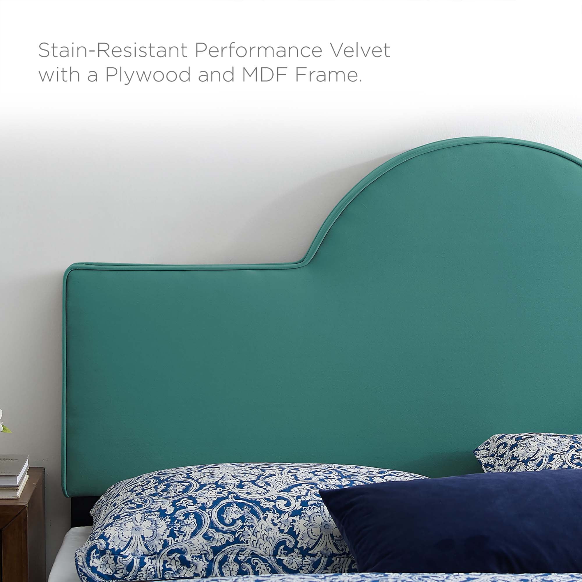 Dawn Performance Velvet King/California King Headboard