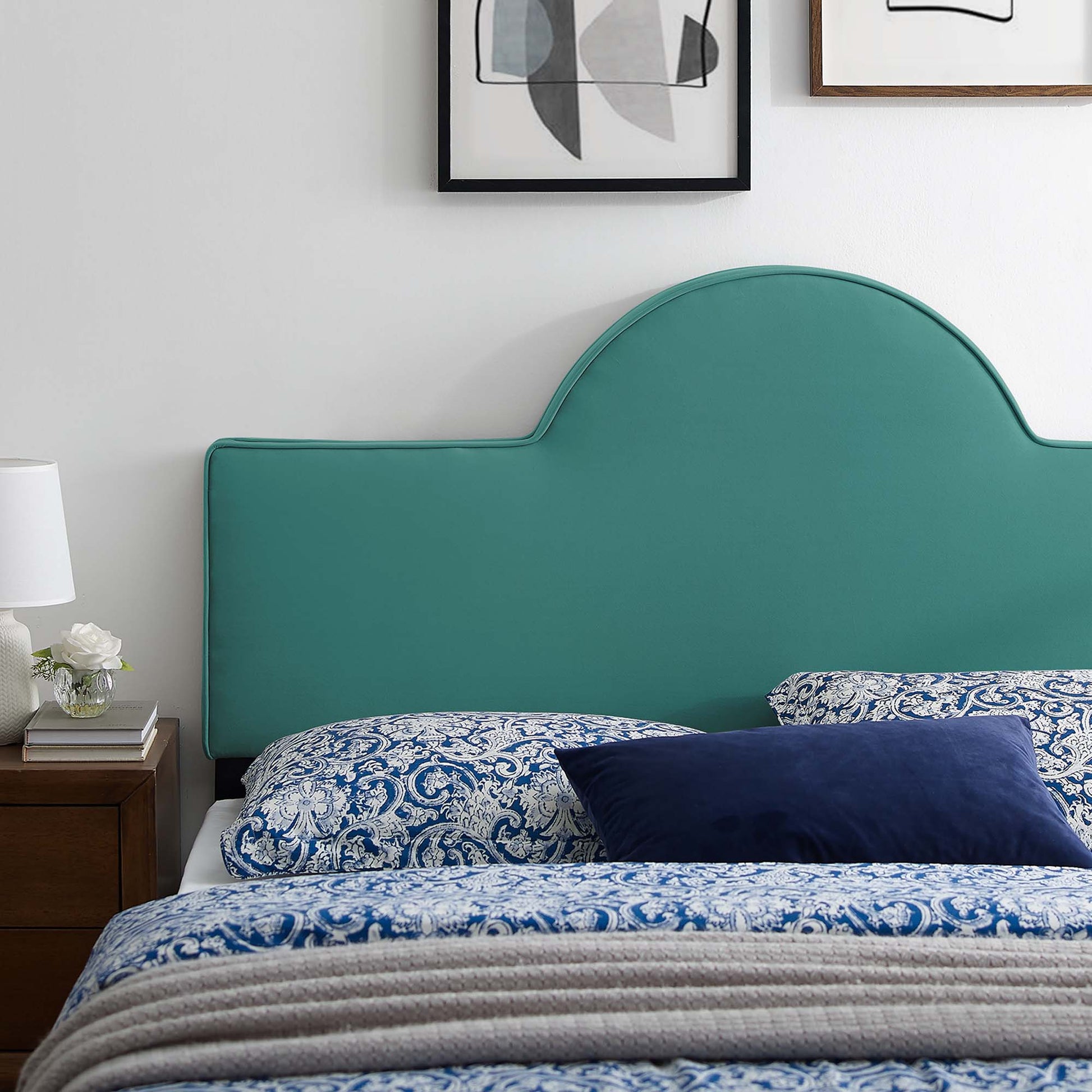 Dawn Performance Velvet King/California King Headboard