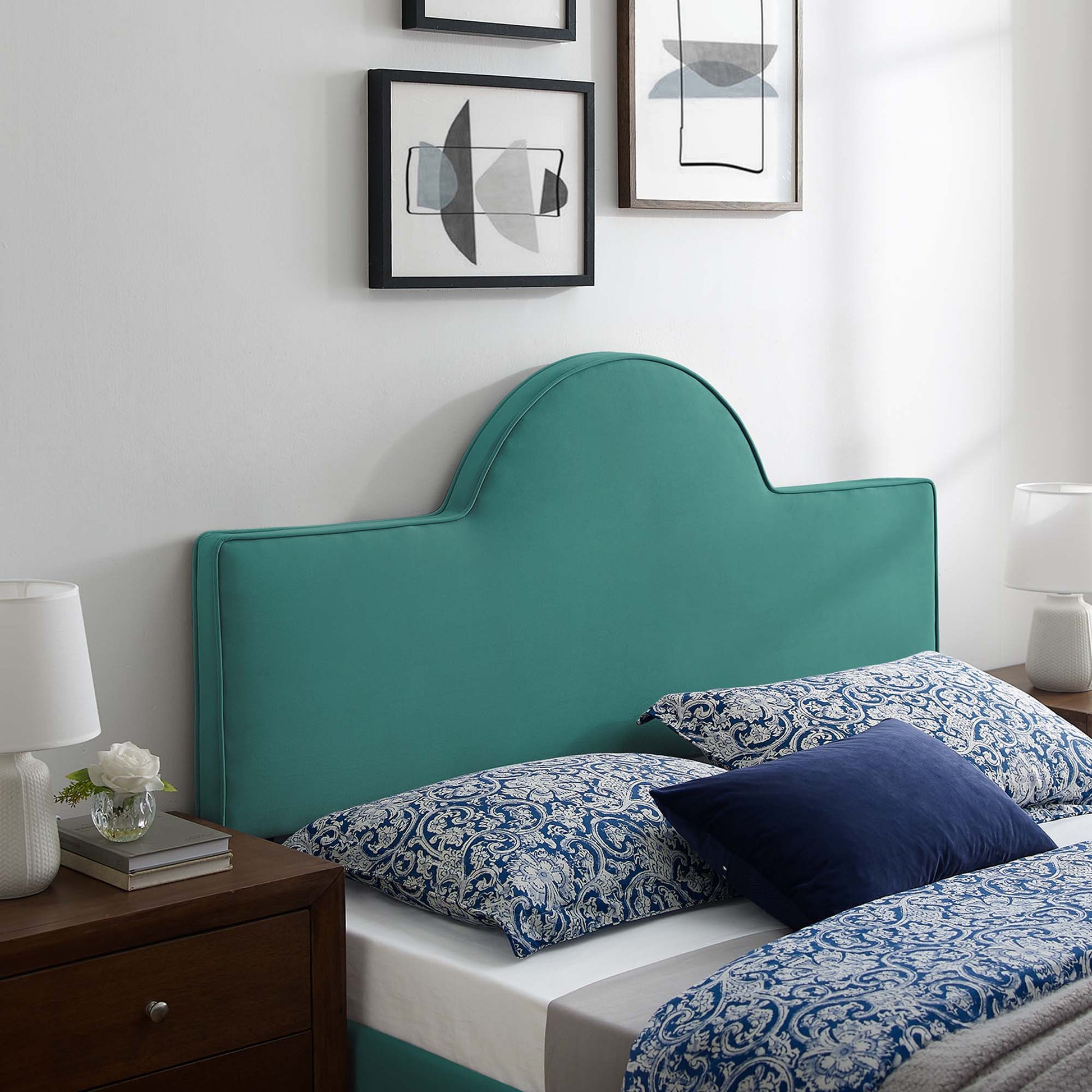 Dawn Performance Velvet King/California King Headboard