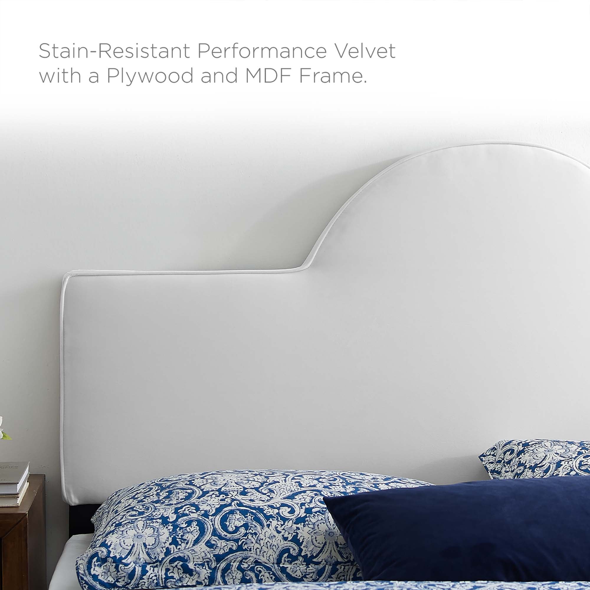 Dawn Performance Velvet King/California King Headboard