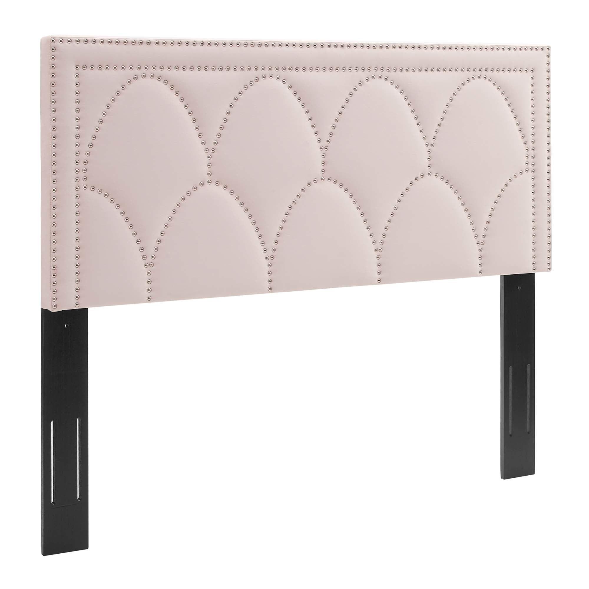 Greta Performance Velvet King/California King Headboard - Pink