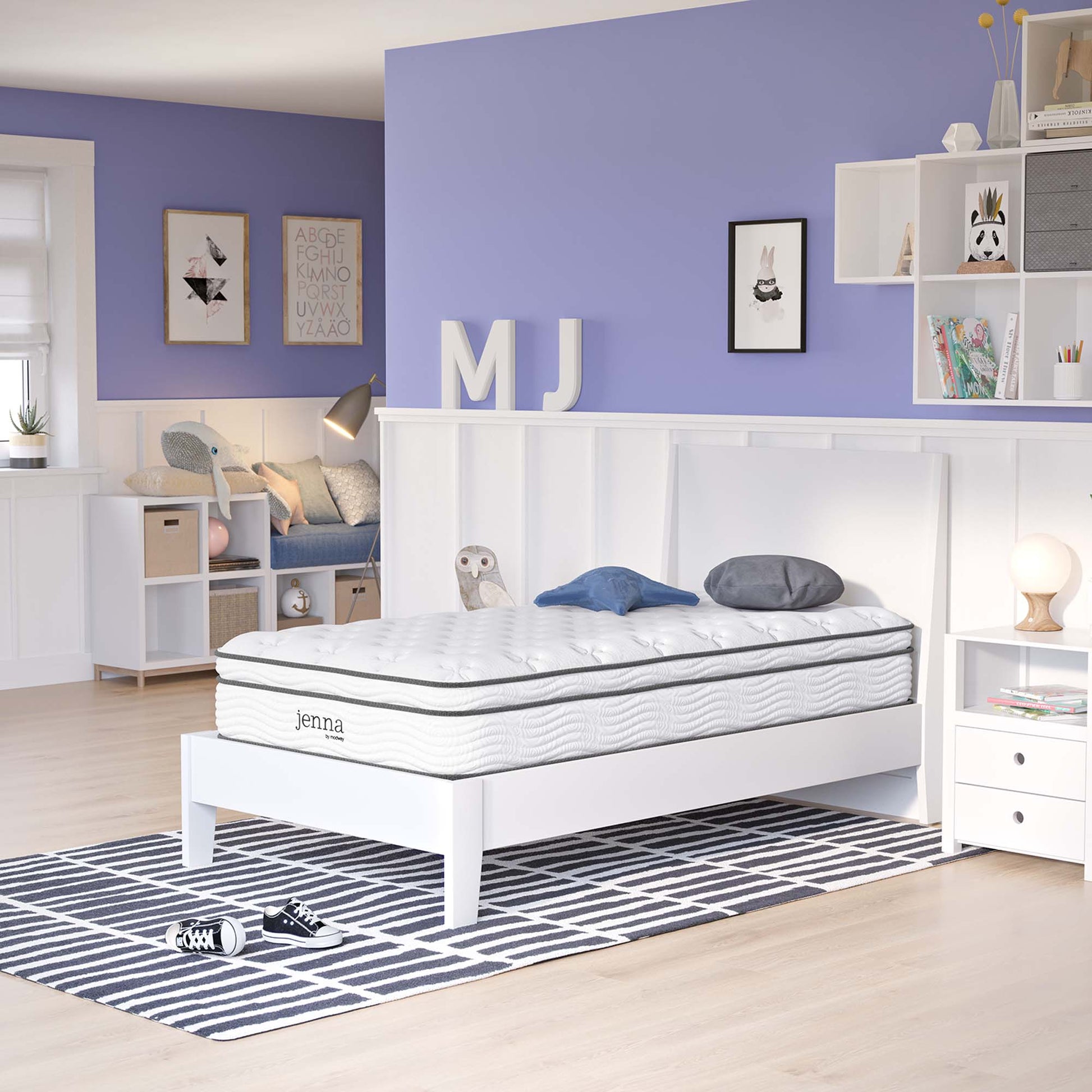 Jenna 10" Innerspring and Foam Twin XL Mattress