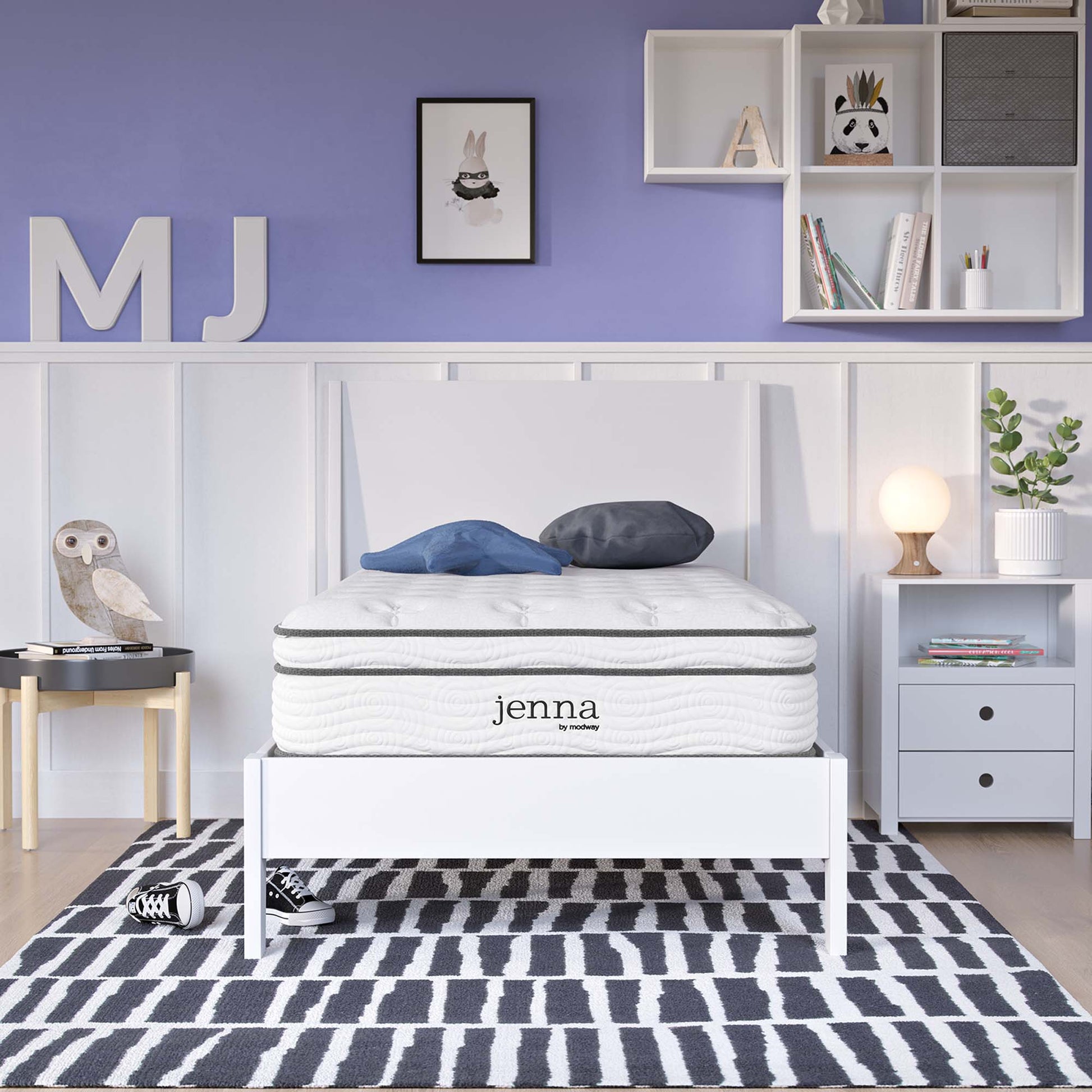 Jenna 10" Innerspring and Foam Twin XL Mattress