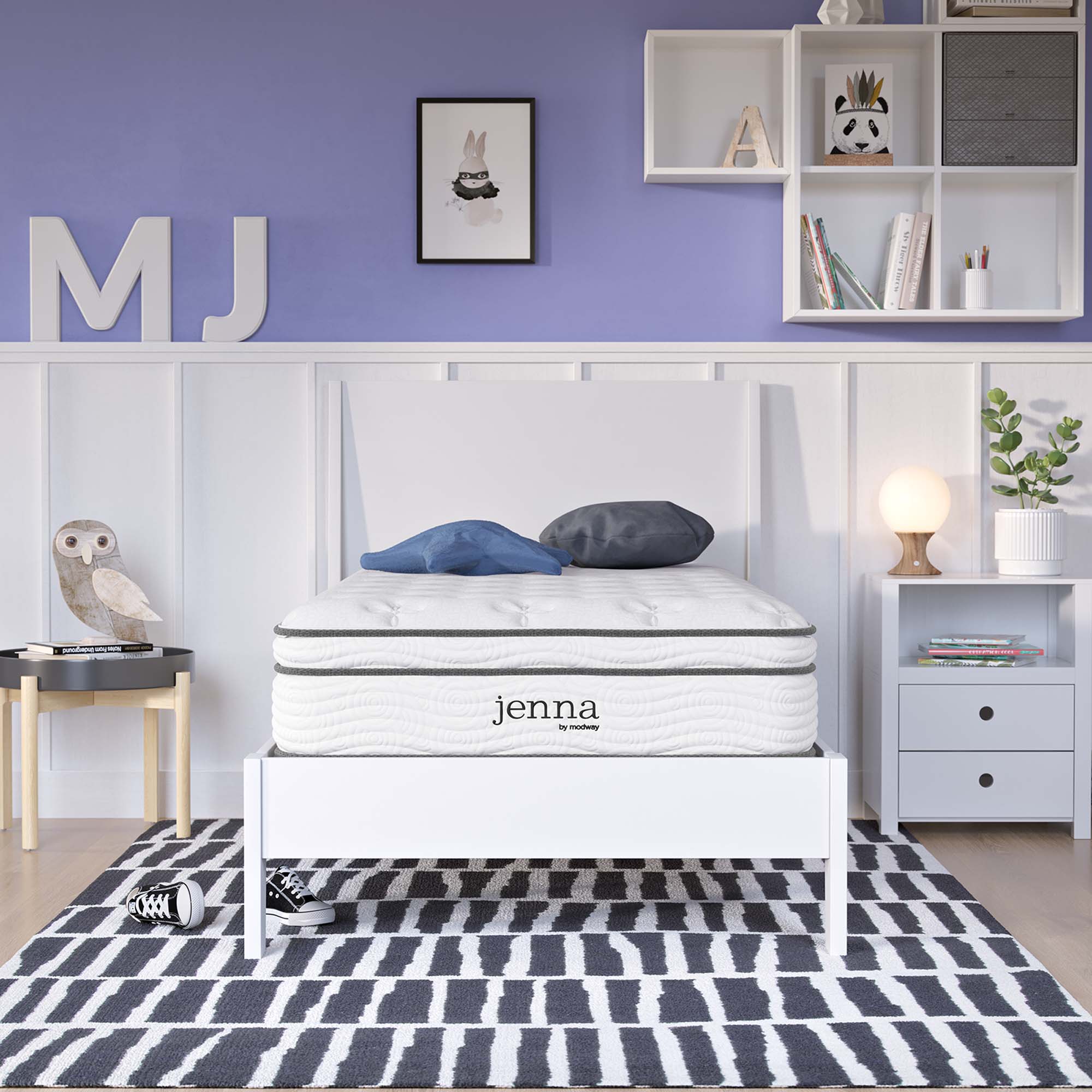 Jenna 10" Innerspring and Foam Twin XL Mattress