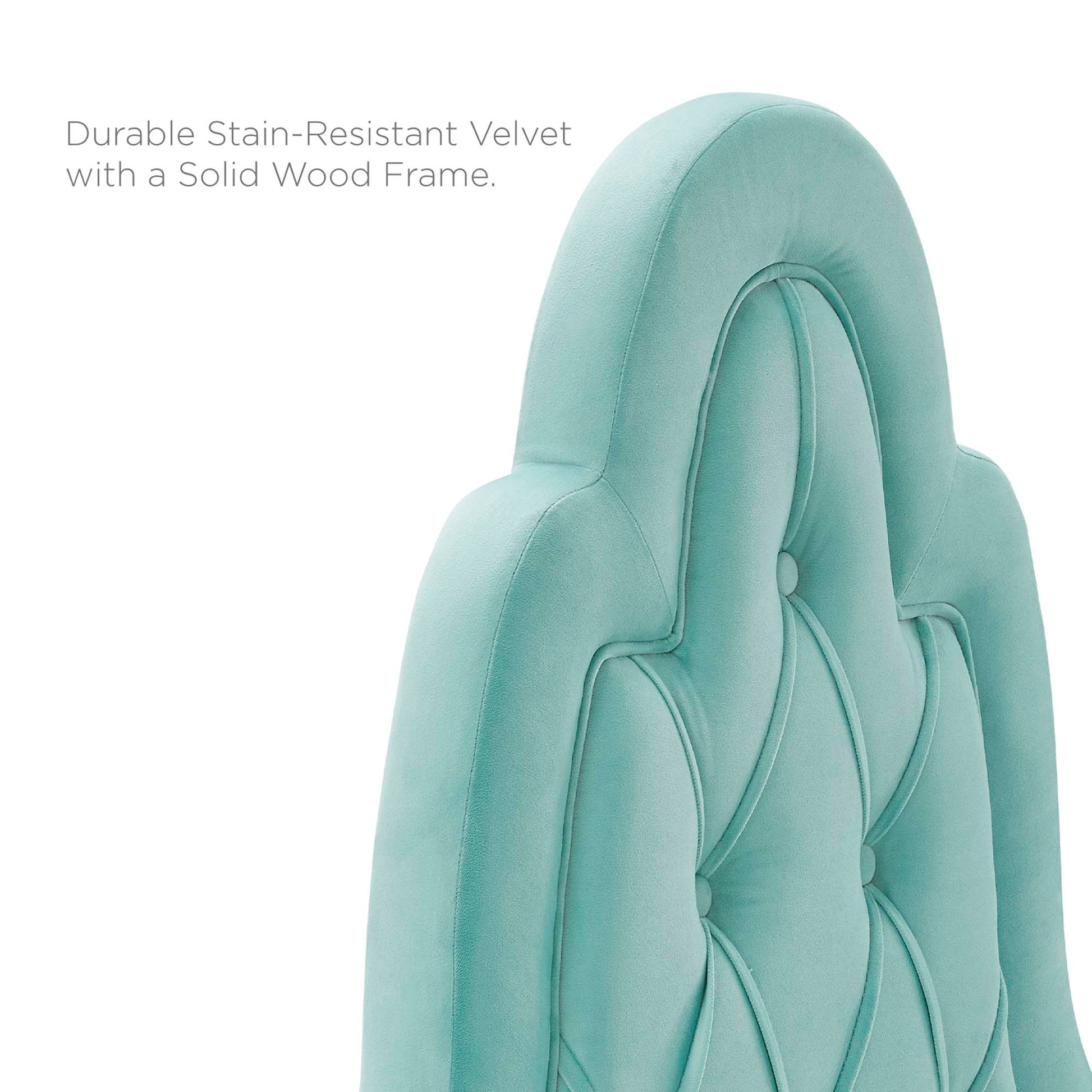 Augustine Tufted Performance Velvet Headboard