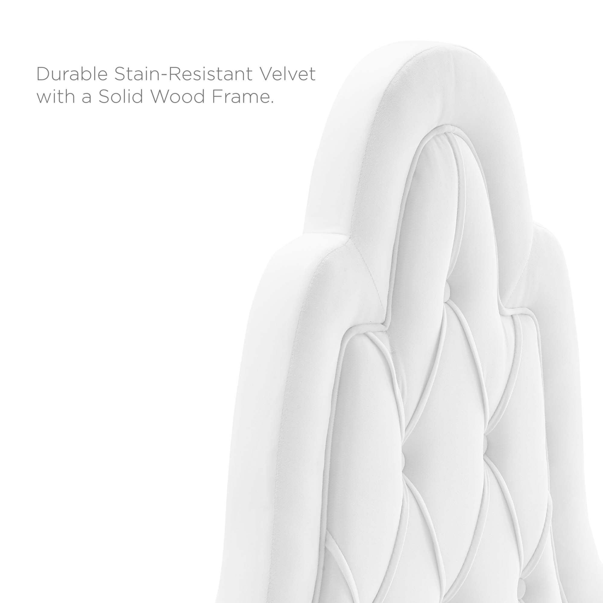 Augustine Tufted Performance Velvet Headboard