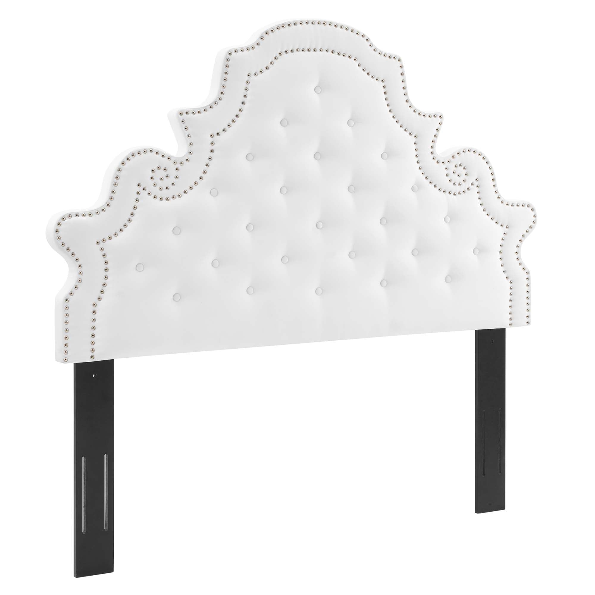 Gwyneth Tufted Performance Velvet Twin Platform Bed