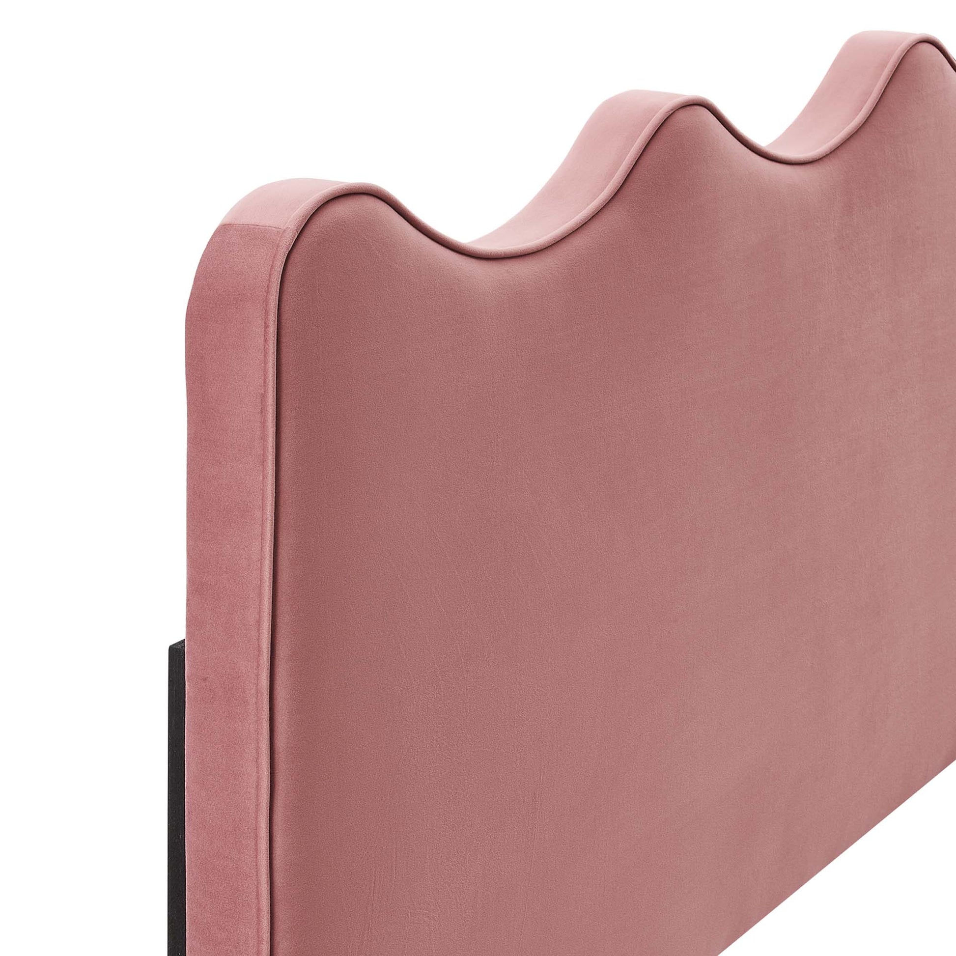 Athena Performance Velvet /Queen Headboard